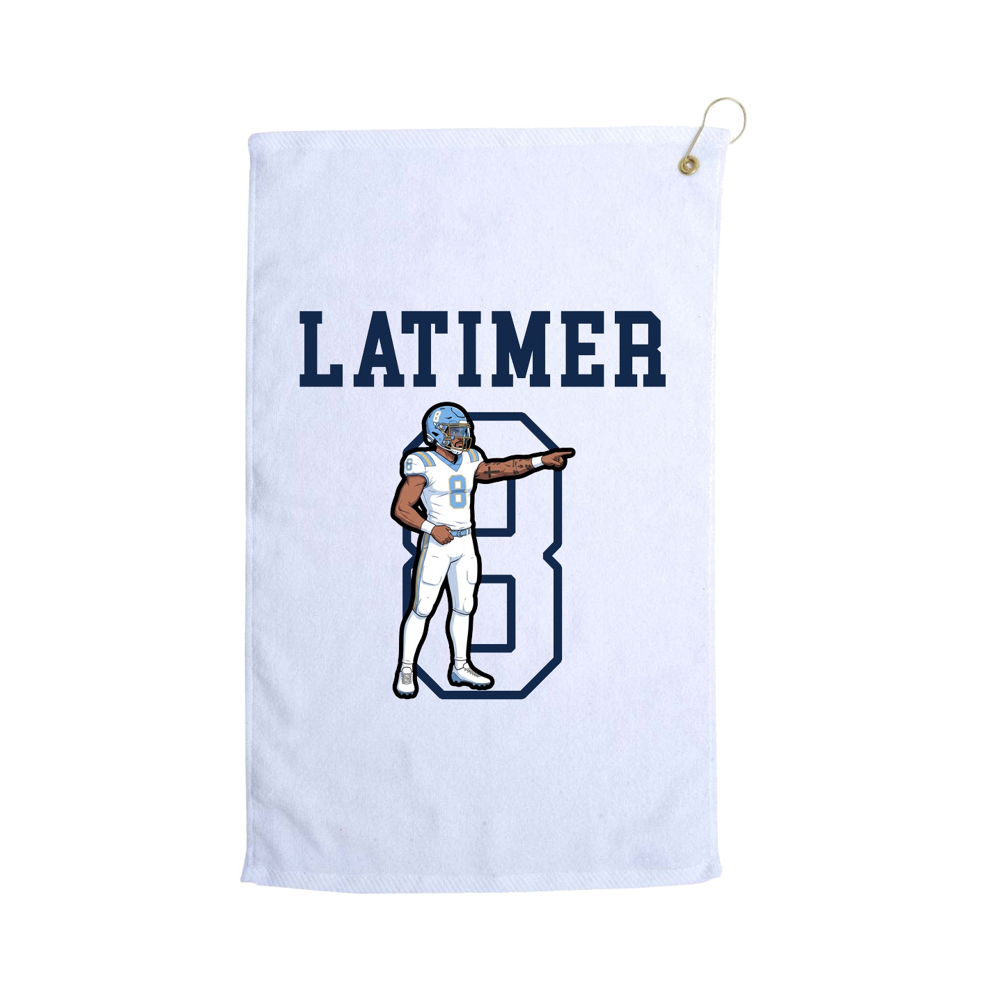 Golf Towel — Shirsey in White