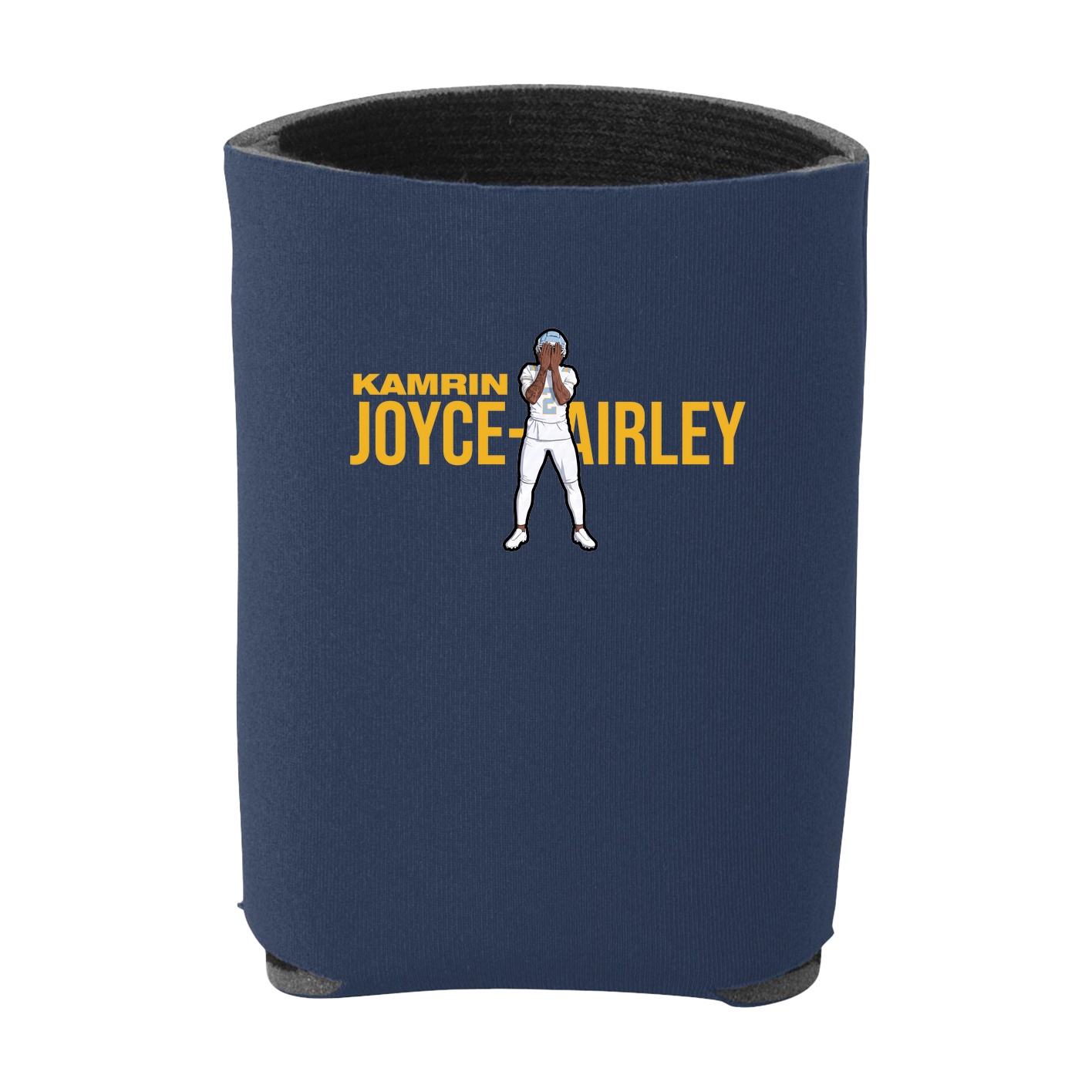 Can Holder — Player Name in Navy