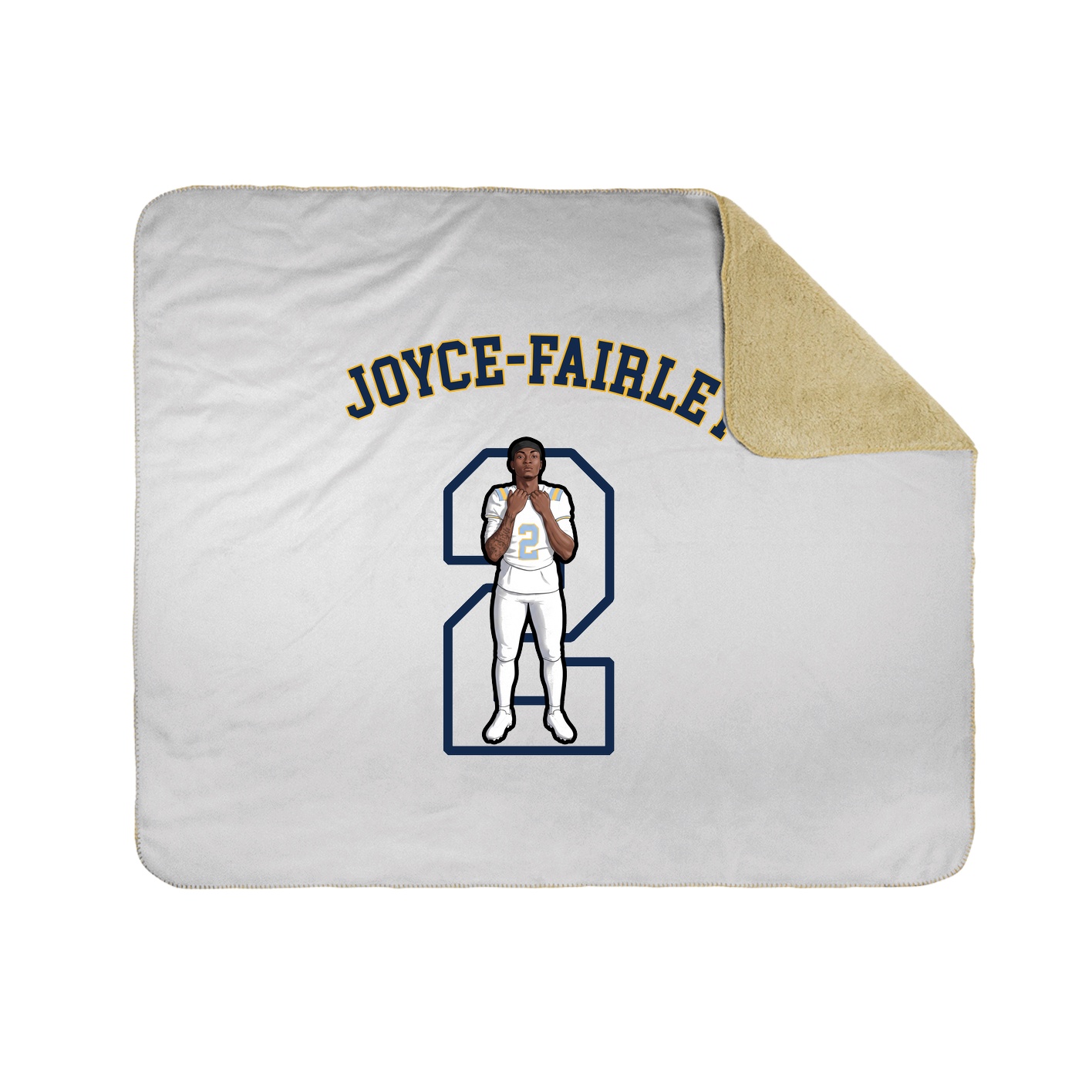 Throw Blanket — Shirsey Arch in White