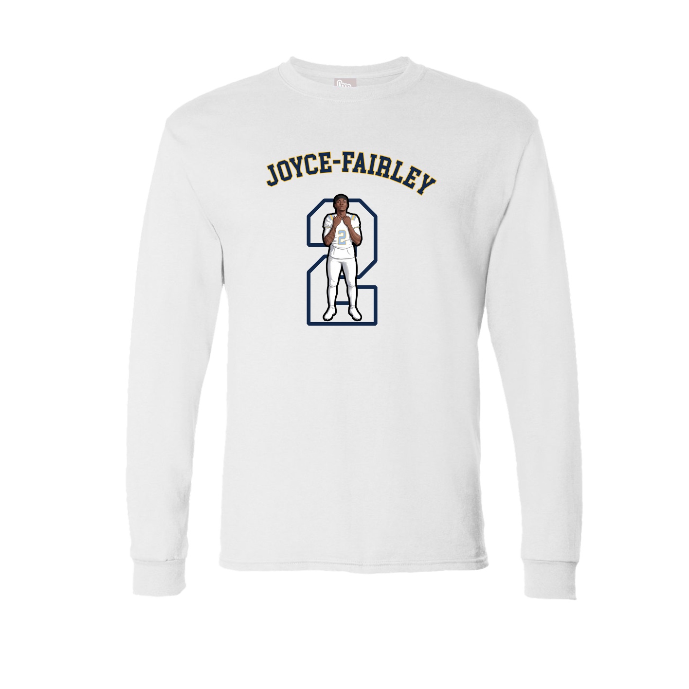 Long Sleeve Tee — Shirsey Arch in White