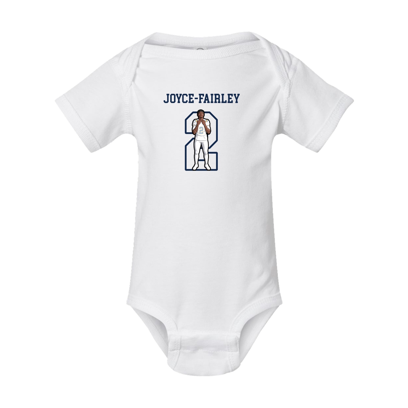 Baby Onesie — Shirsey in White