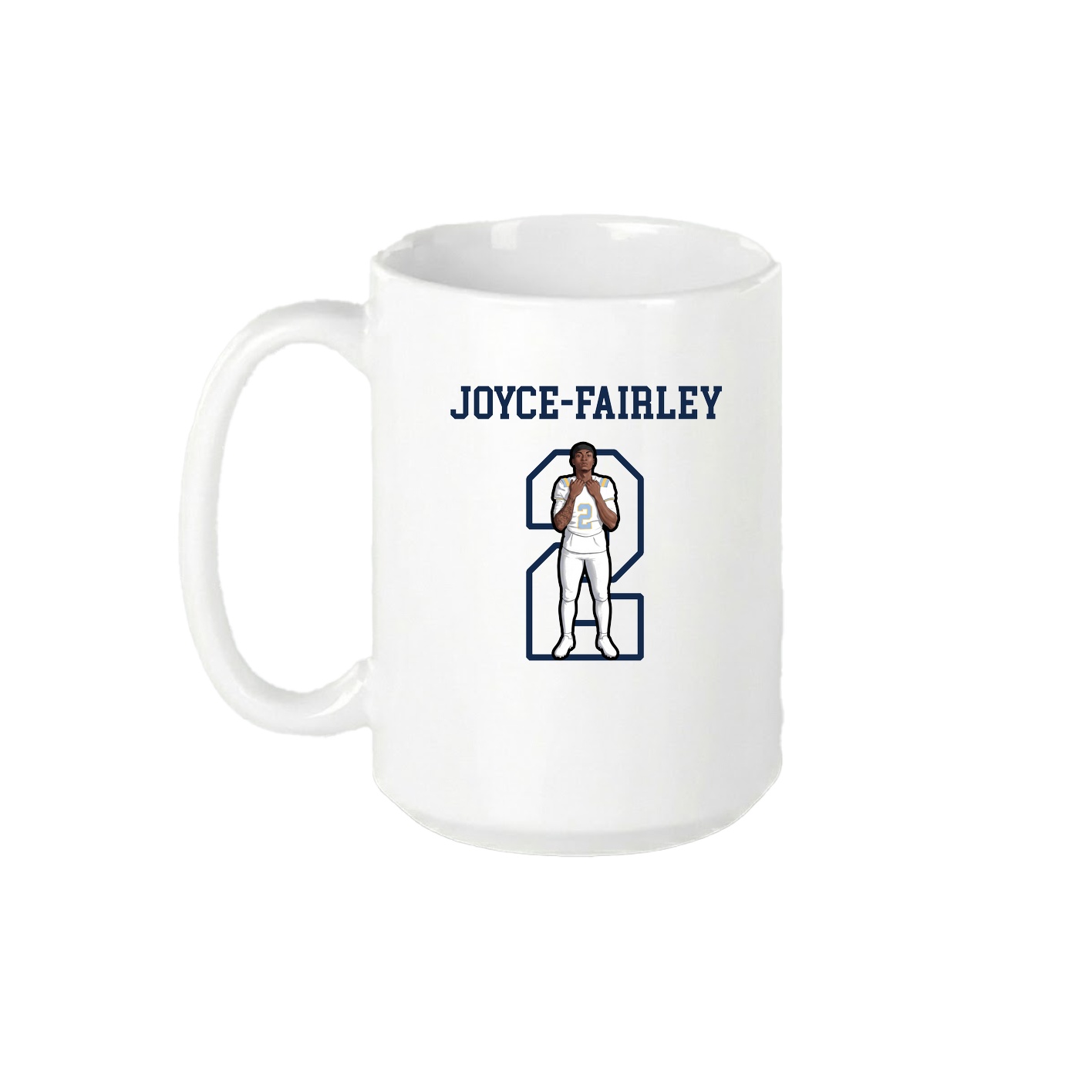 15oz Coffee Mug — Shirsey in White