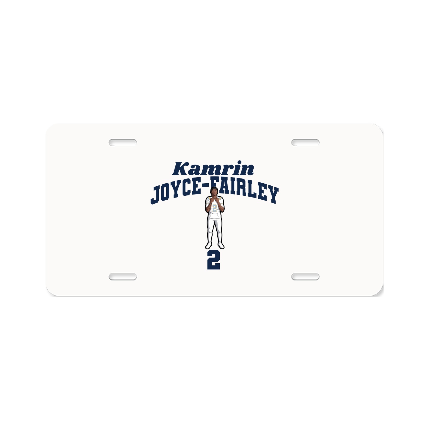 License Plate — Signature Arch in Classic