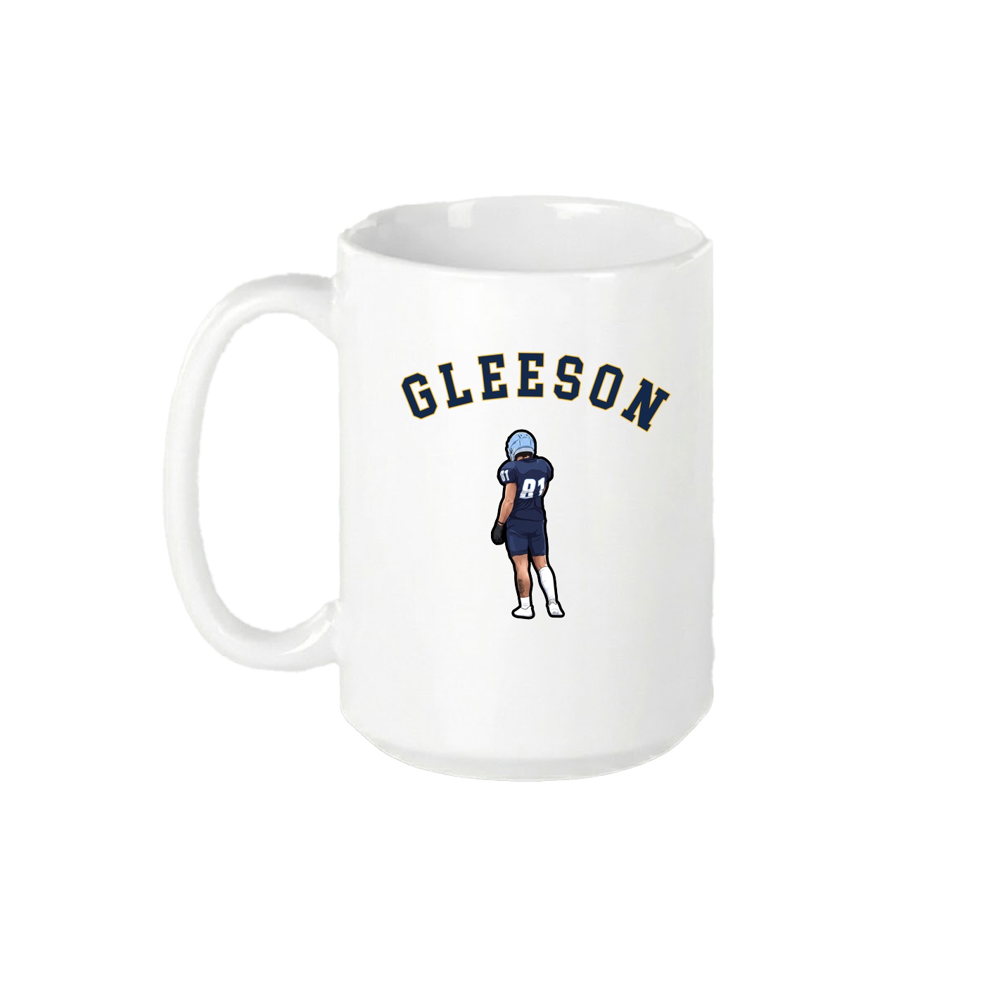 15oz Coffee Mug — Shirsey Arch in White