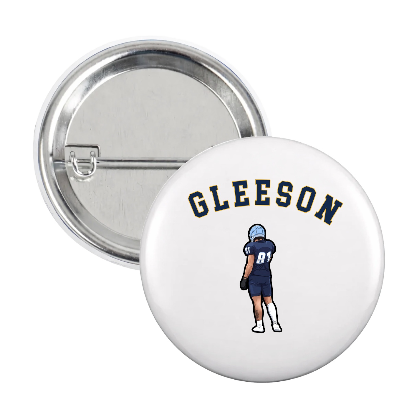 Game Day Button — Shirsey Arch in White
