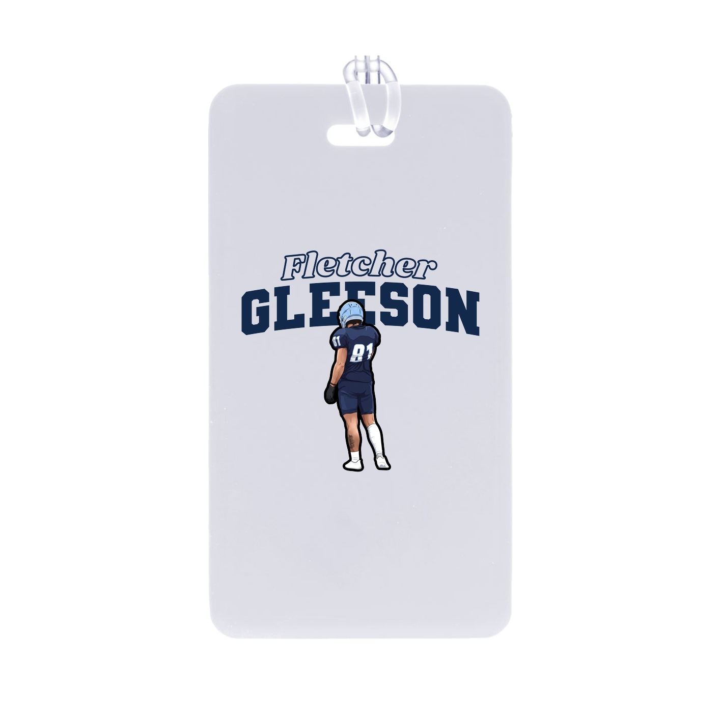 Bag Tag — Name Arch in Classic