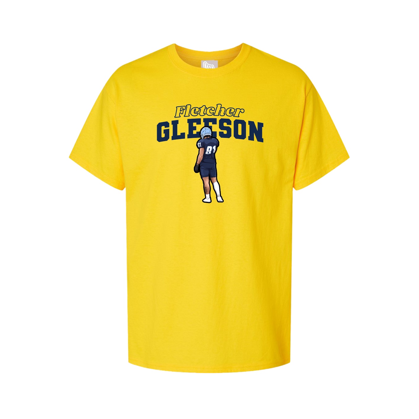 Tee — Name Arch in Gold