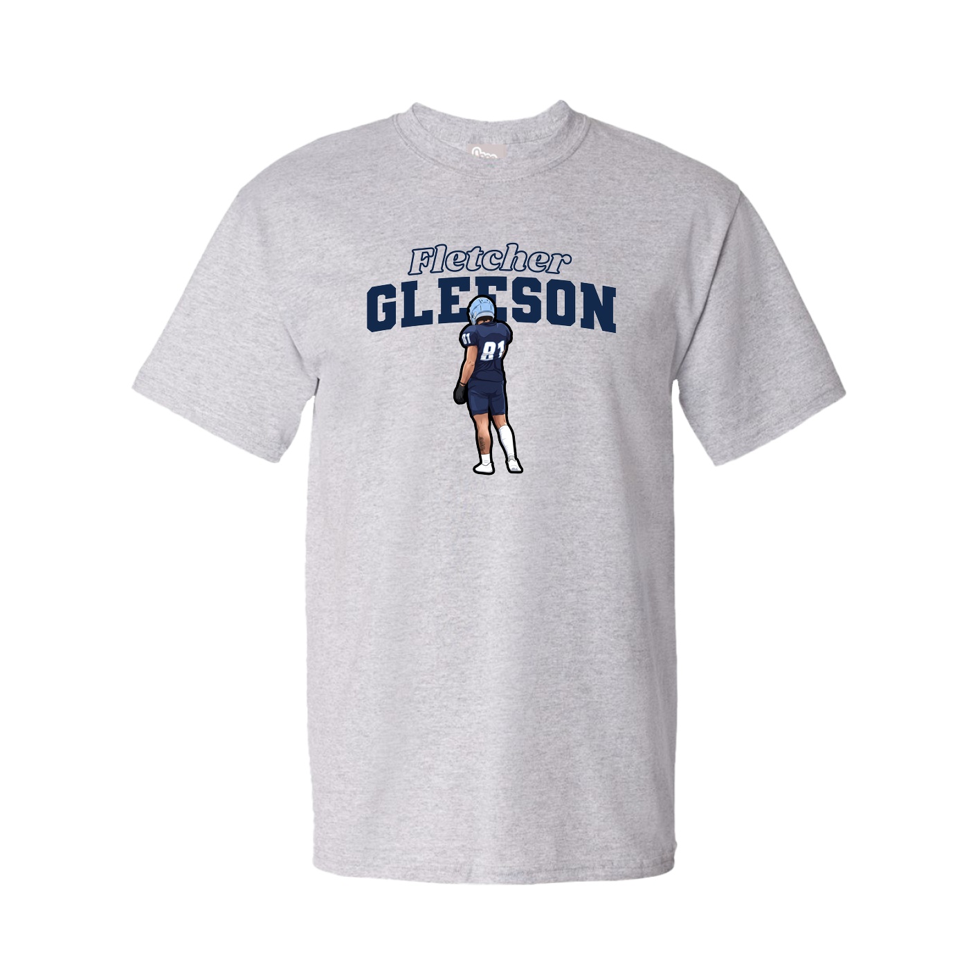 Tee — Name Arch in Grey