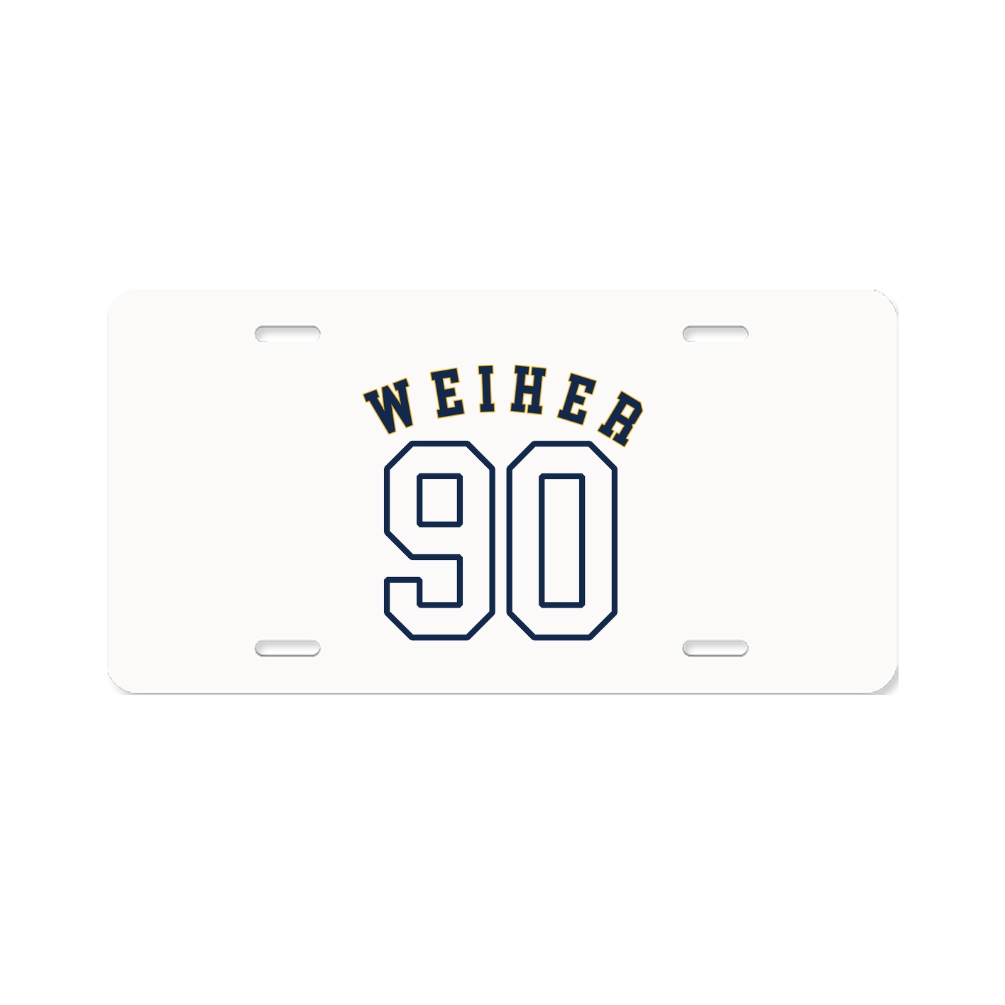 License Plate — Shirsey Arch in Classic