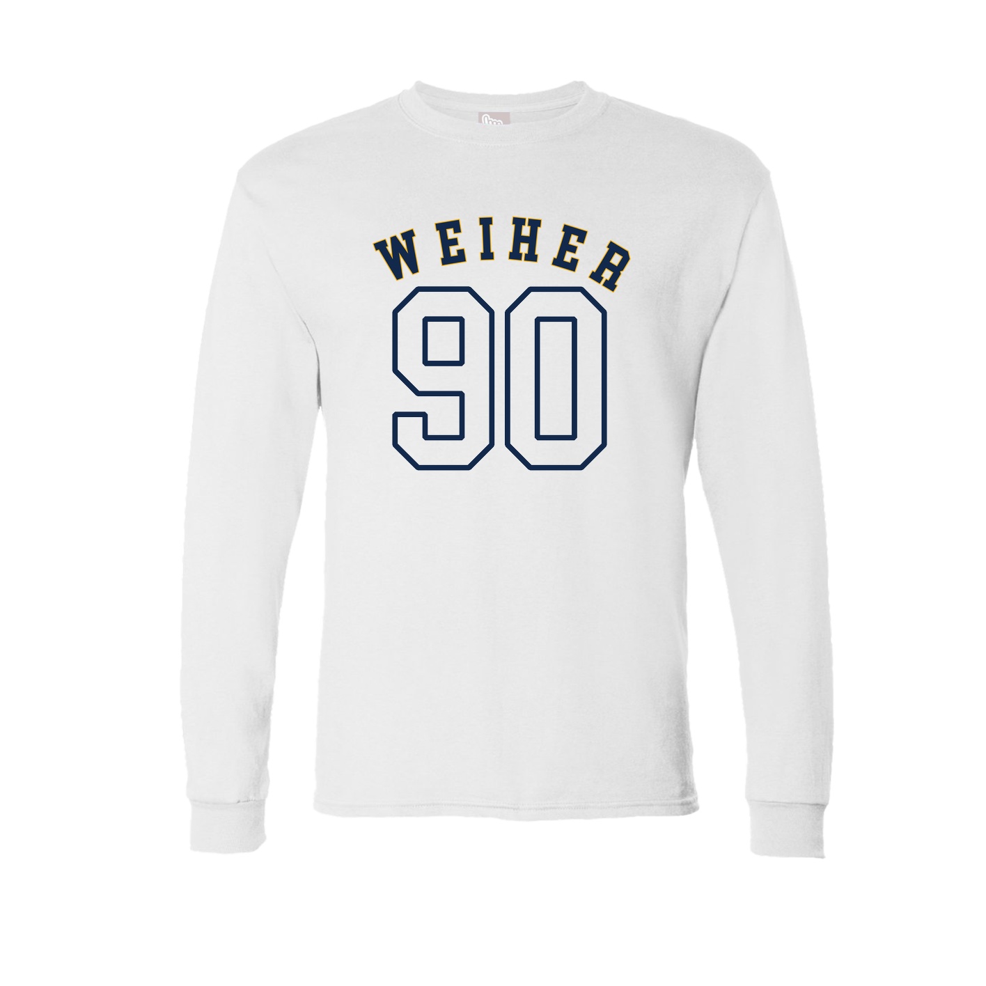 Long Sleeve Tee — Shirsey Arch in White