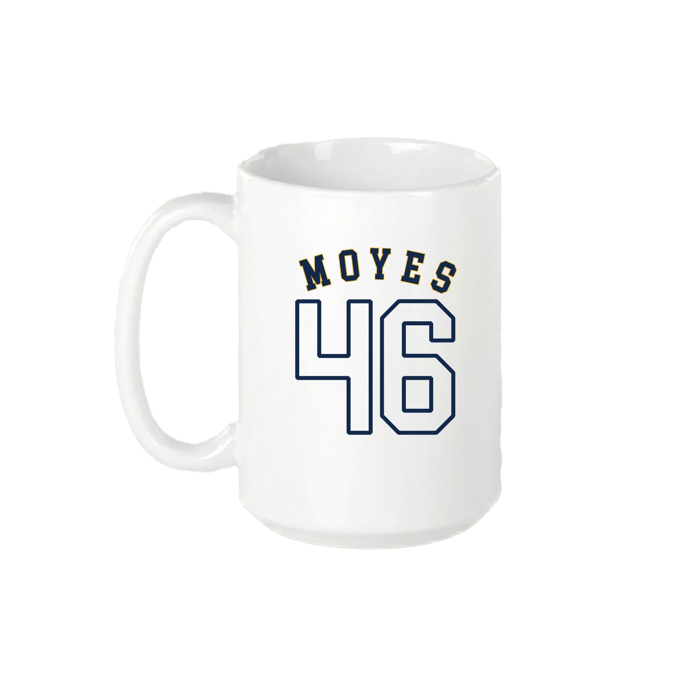 15oz Coffee Mug — Shirsey Arch in White