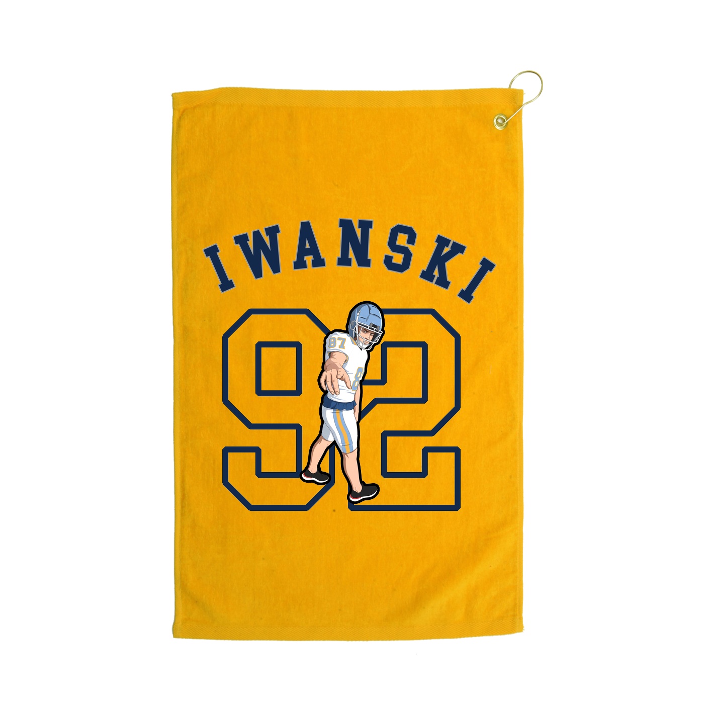 Golf Towel — Shirsey Arch in Gold