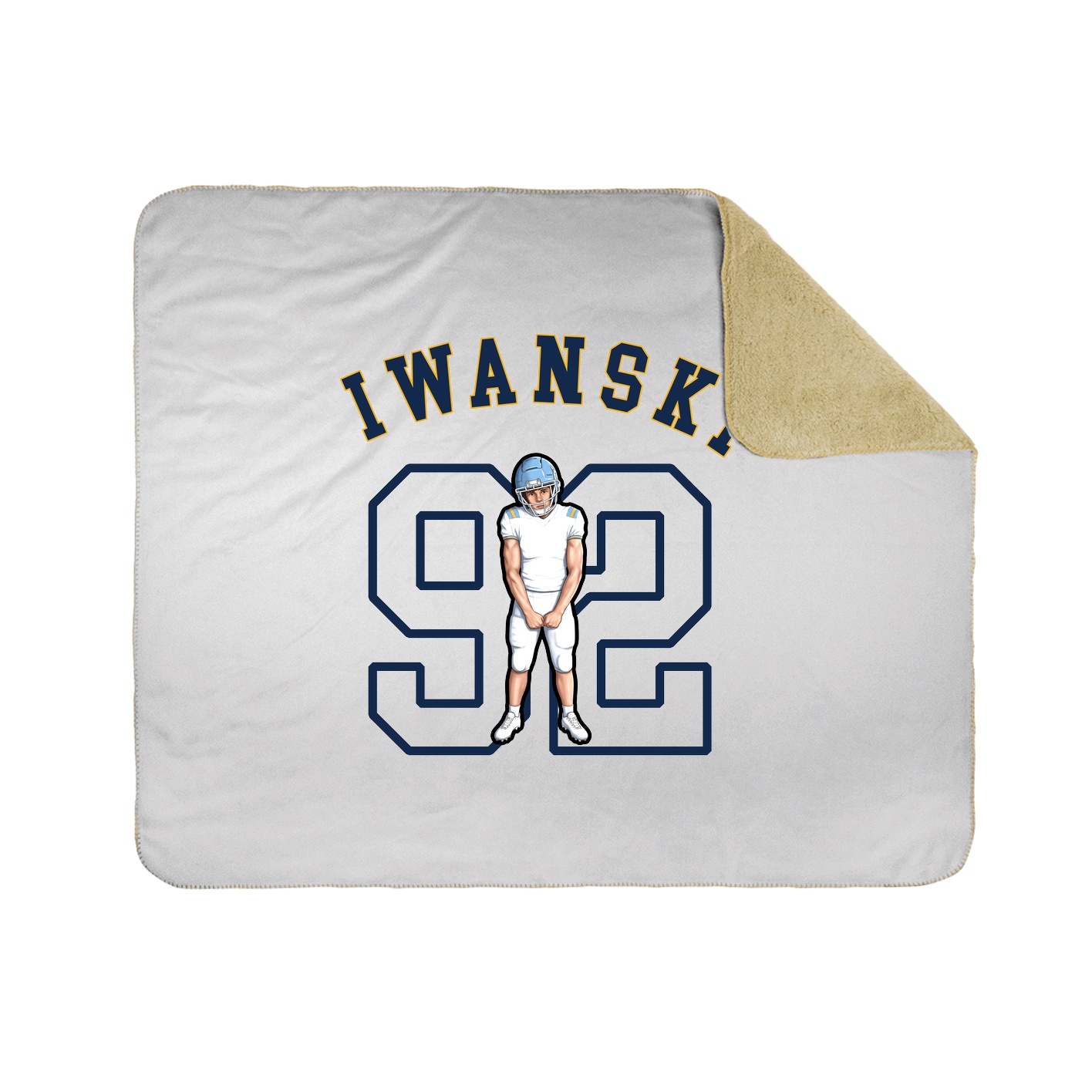 Throw Blanket — Shirsey Arch in White
