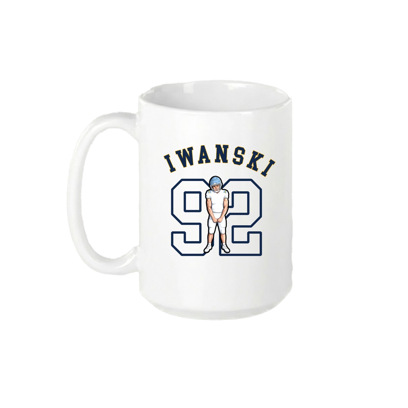 15oz Coffee Mug — Shirsey Arch in White