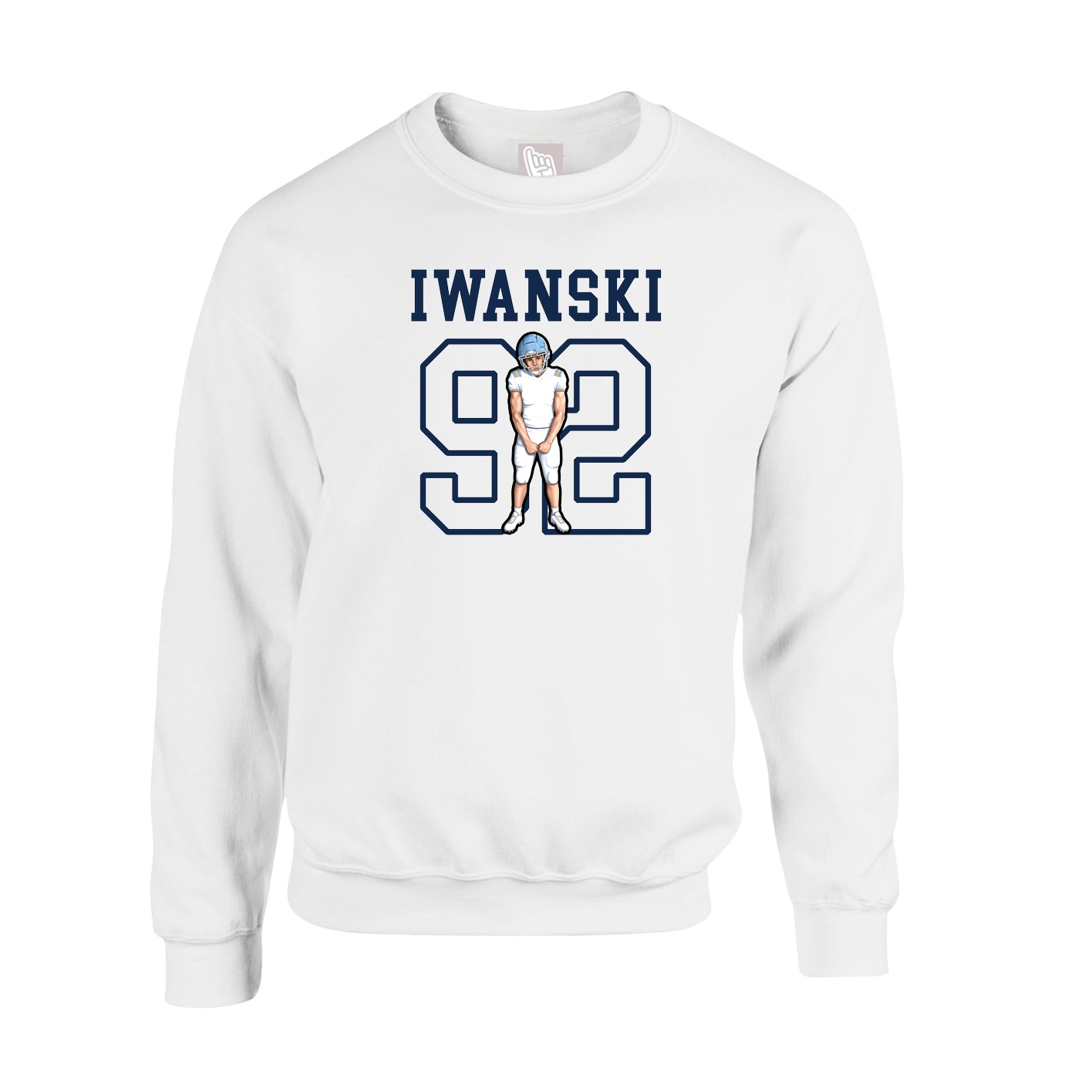Fleece Crew — Shirsey in White