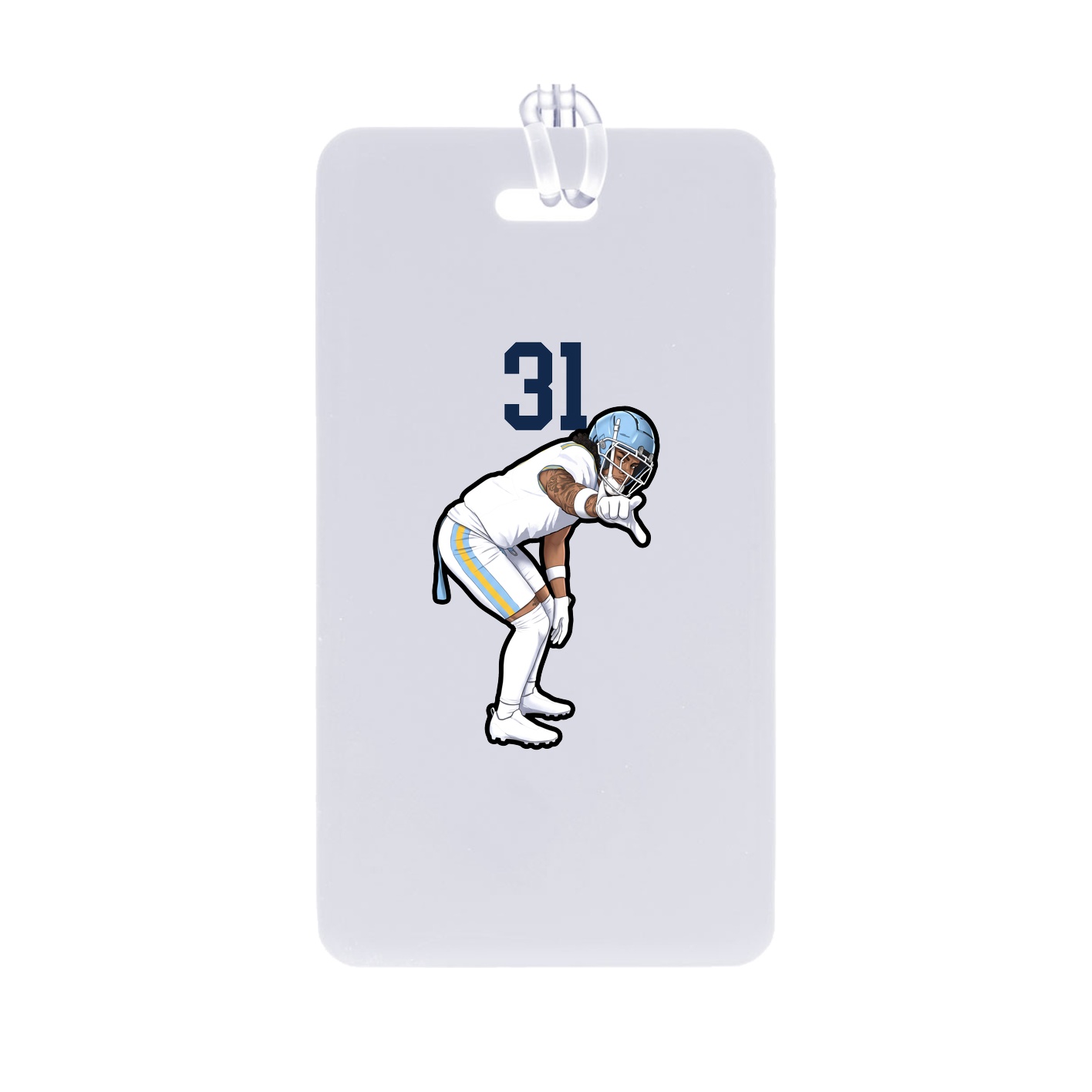 Bag Tag — Number Top in Classic