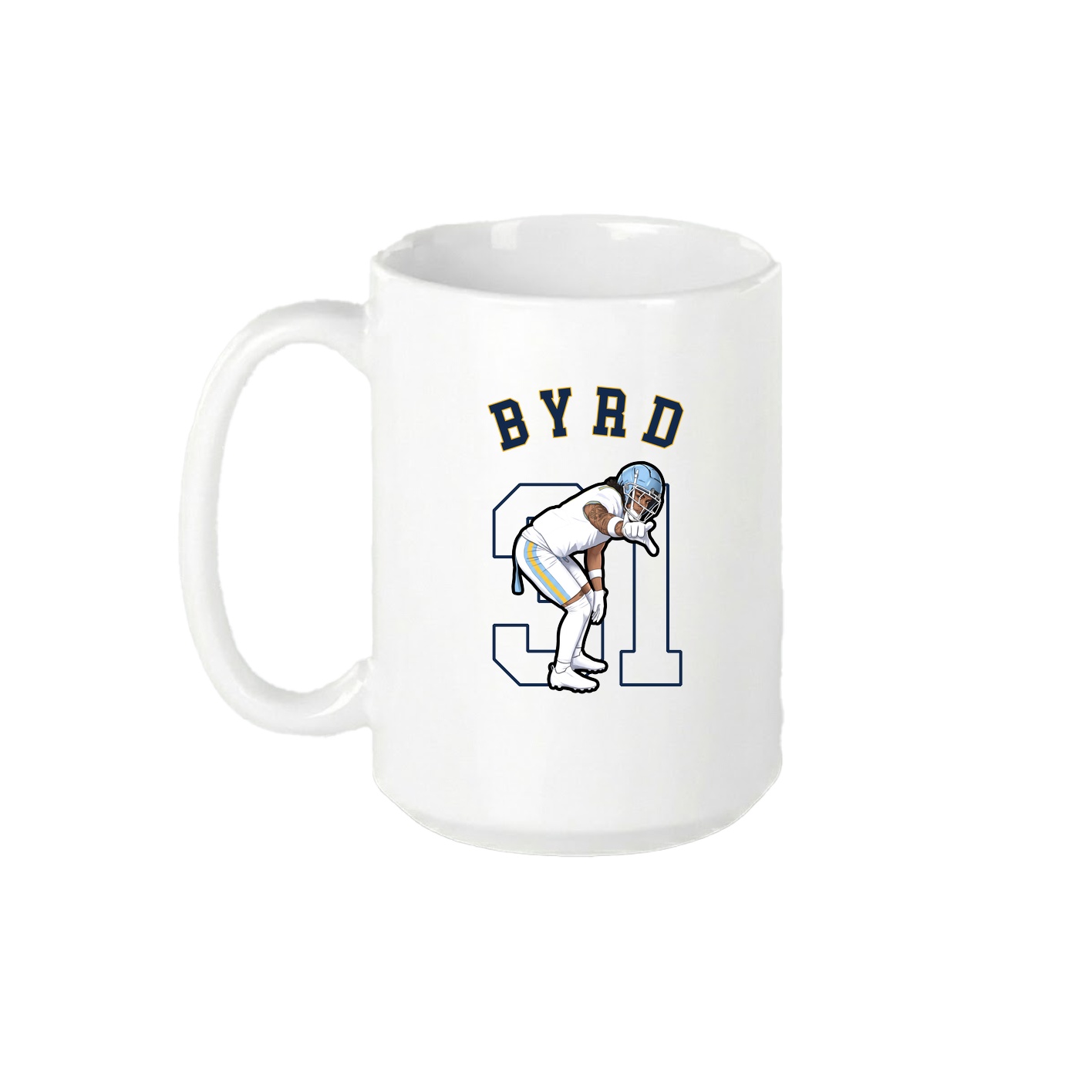 15oz Coffee Mug — Shirsey Arch in White