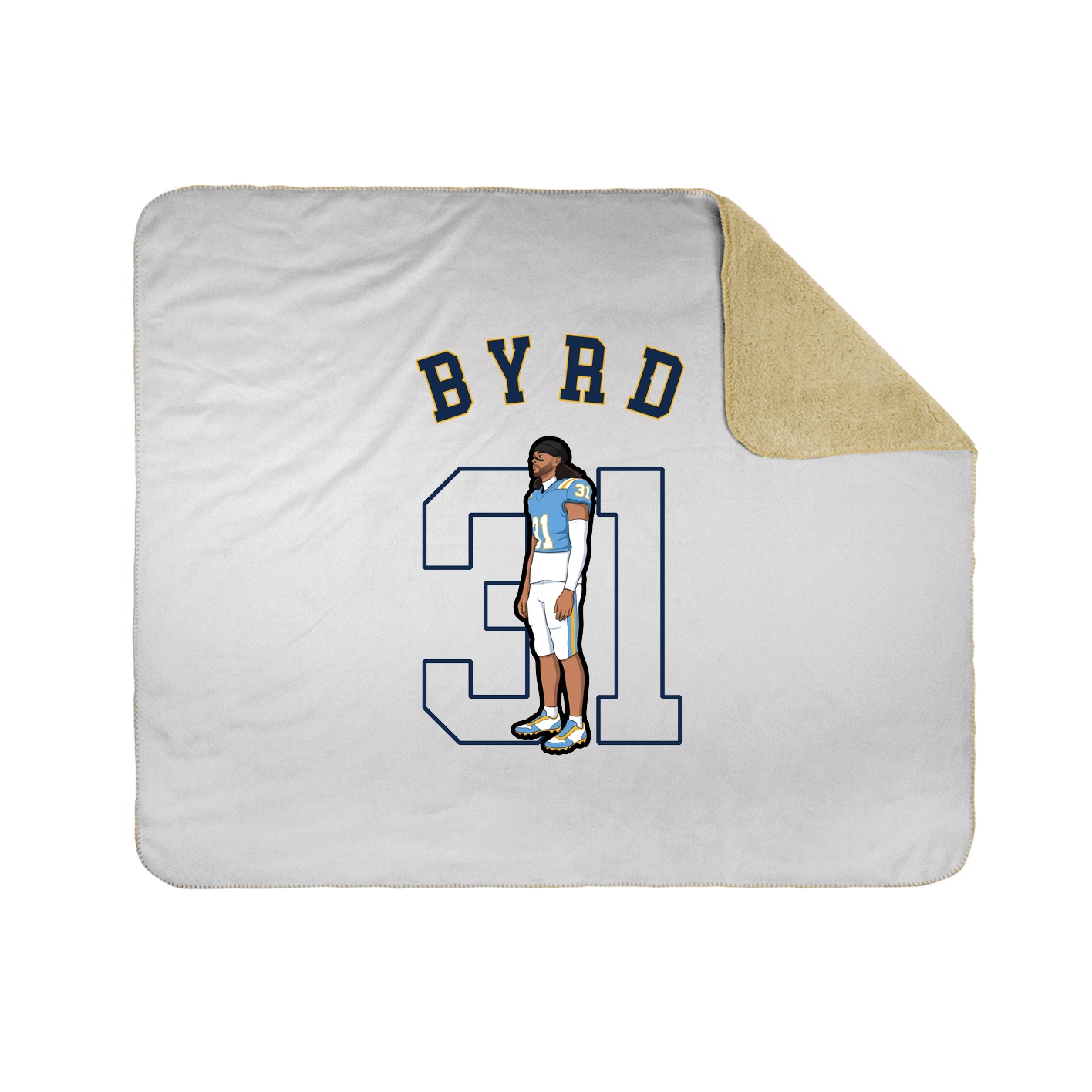 Throw Blanket — Shirsey Arch in White