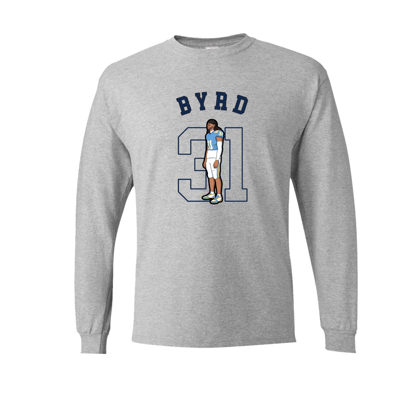 Long Sleeve Tee — Shirsey Arch in Grey