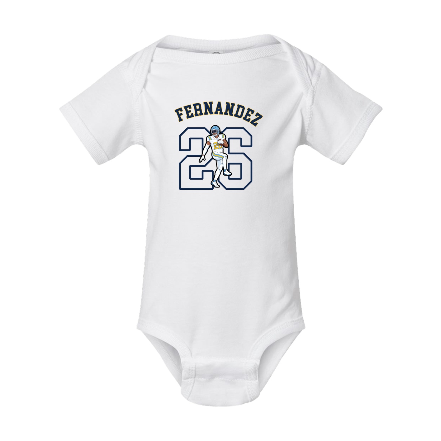 Baby Onesie — Shirsey Arch in White