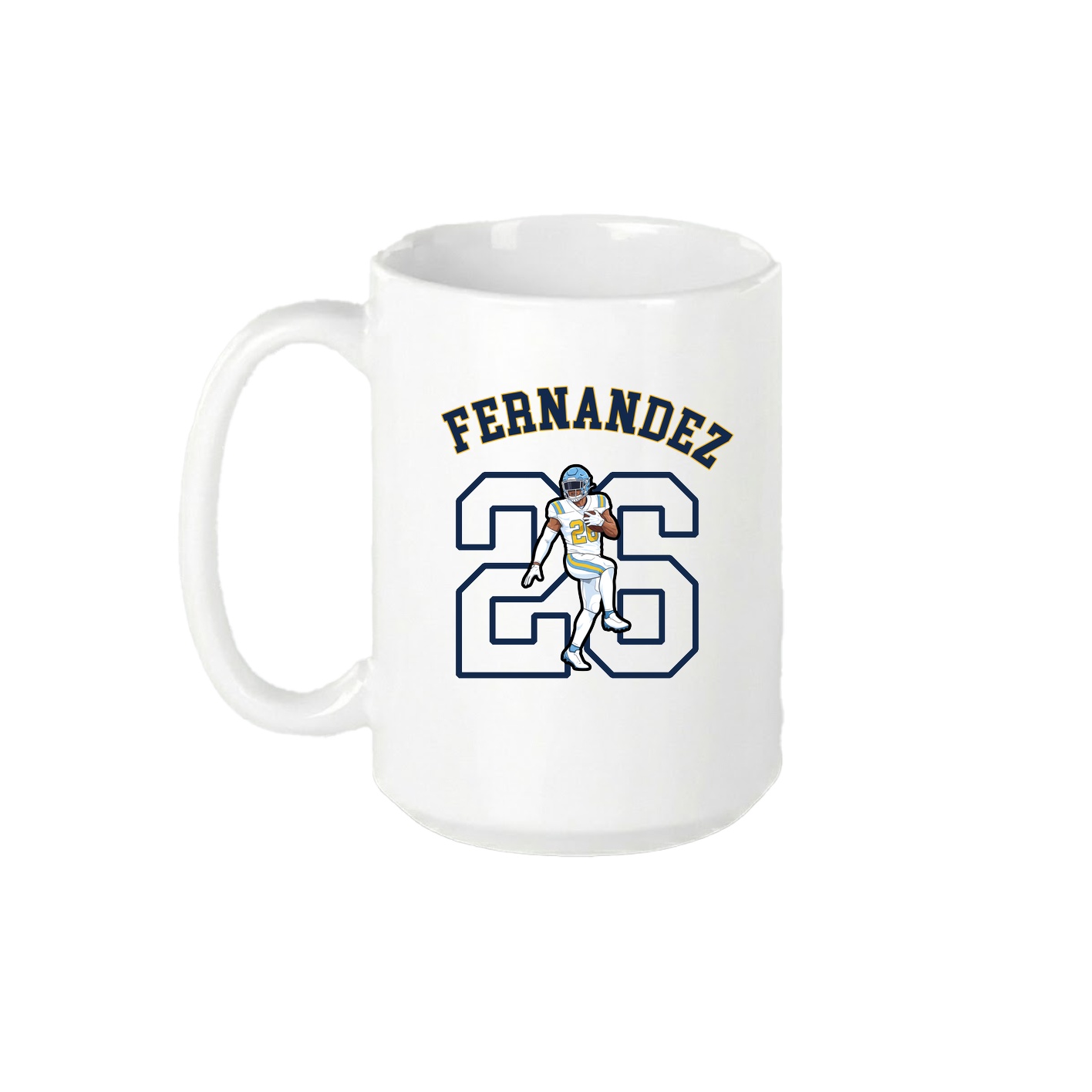 15oz Coffee Mug — Shirsey Arch in White