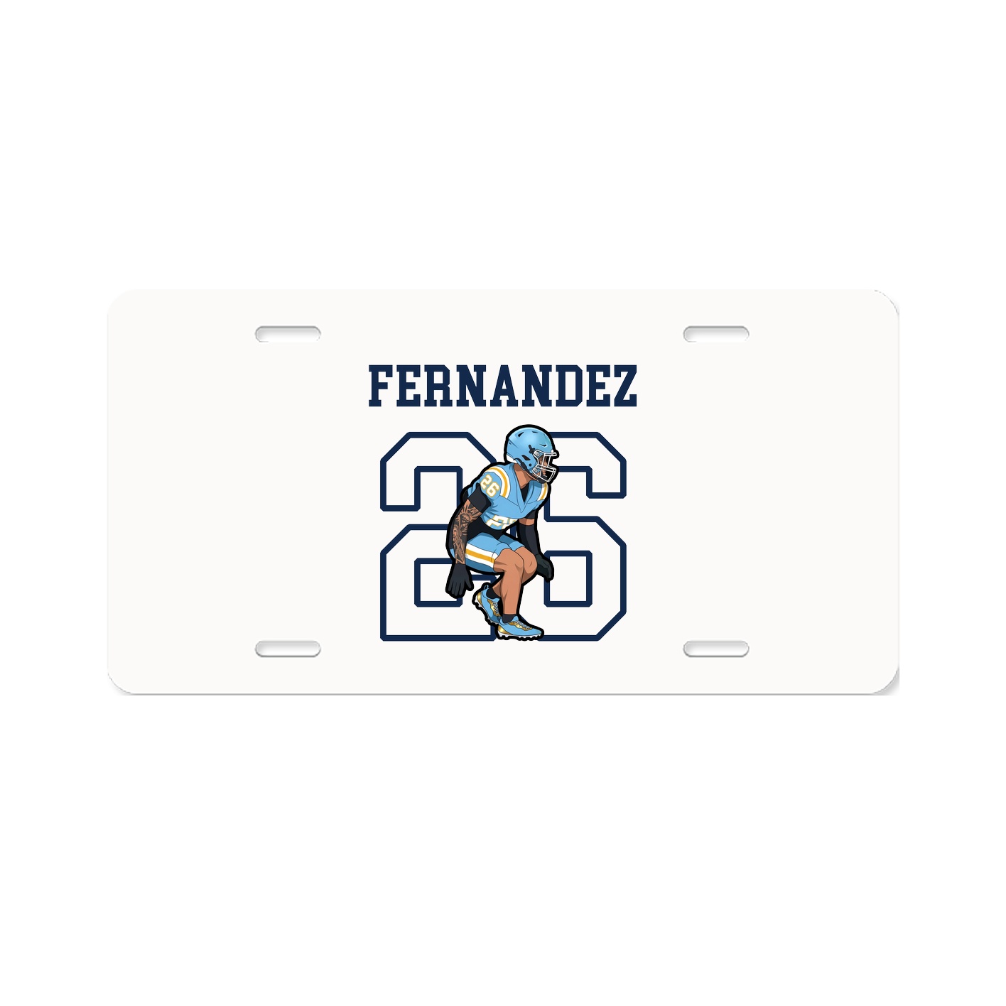 License Plate — Shirsey in Classic