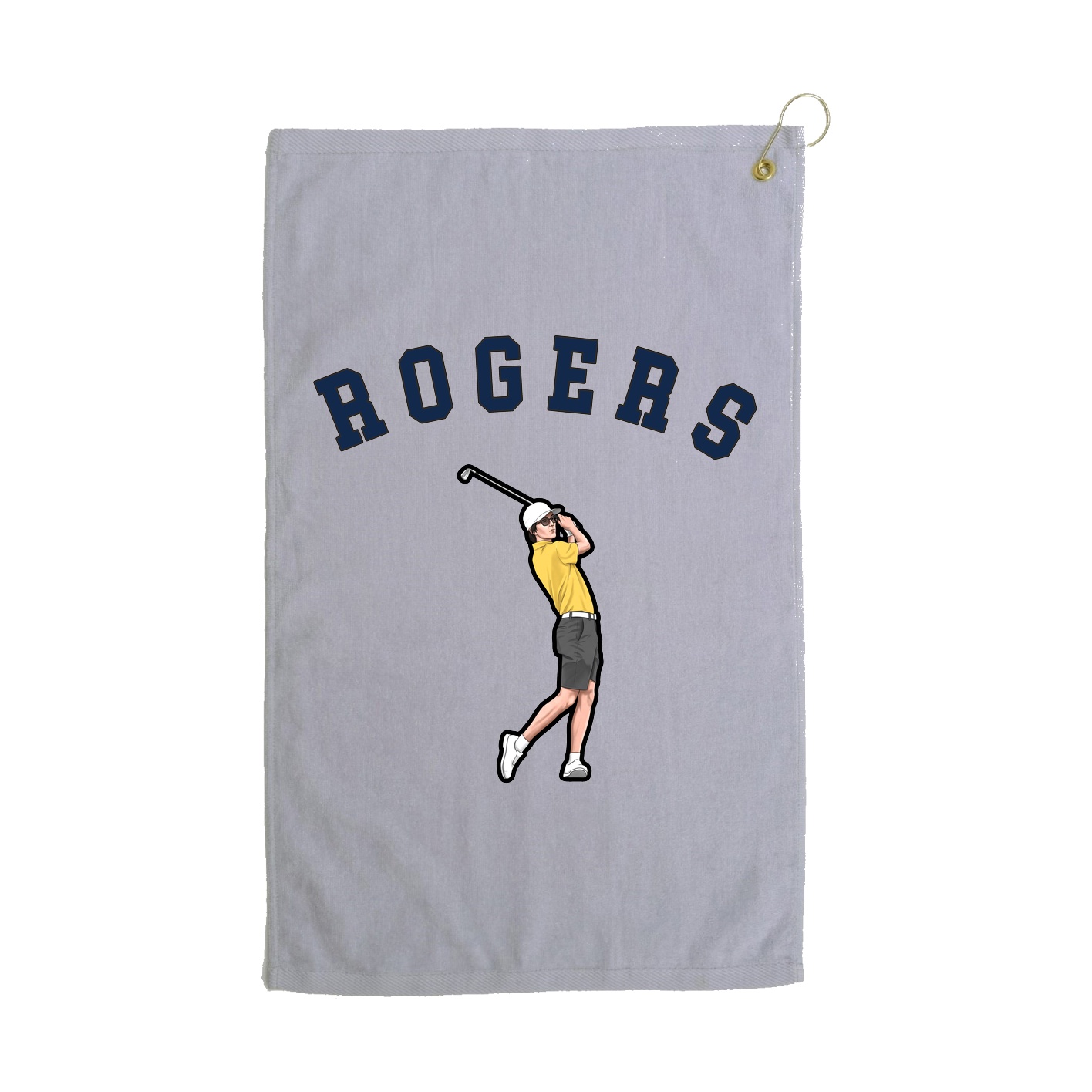 Golf Towel — Shirsey Arch in Grey