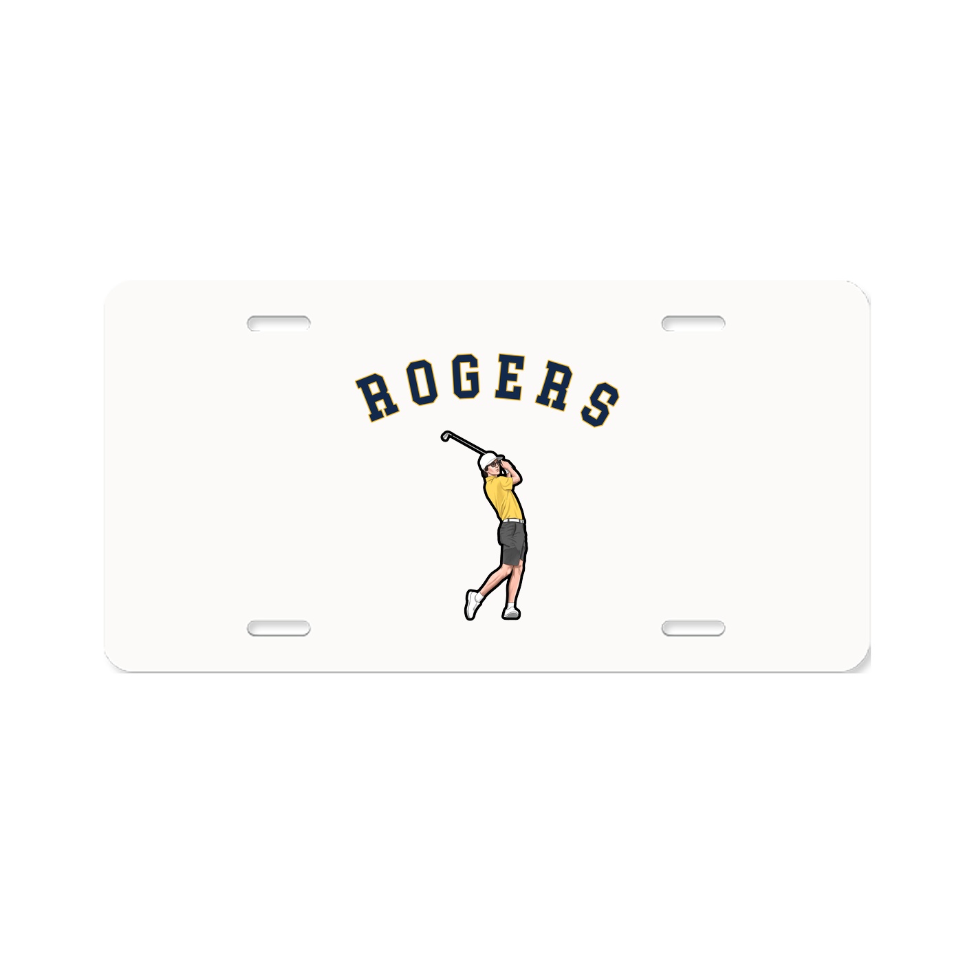 License Plate — Shirsey Arch in Classic