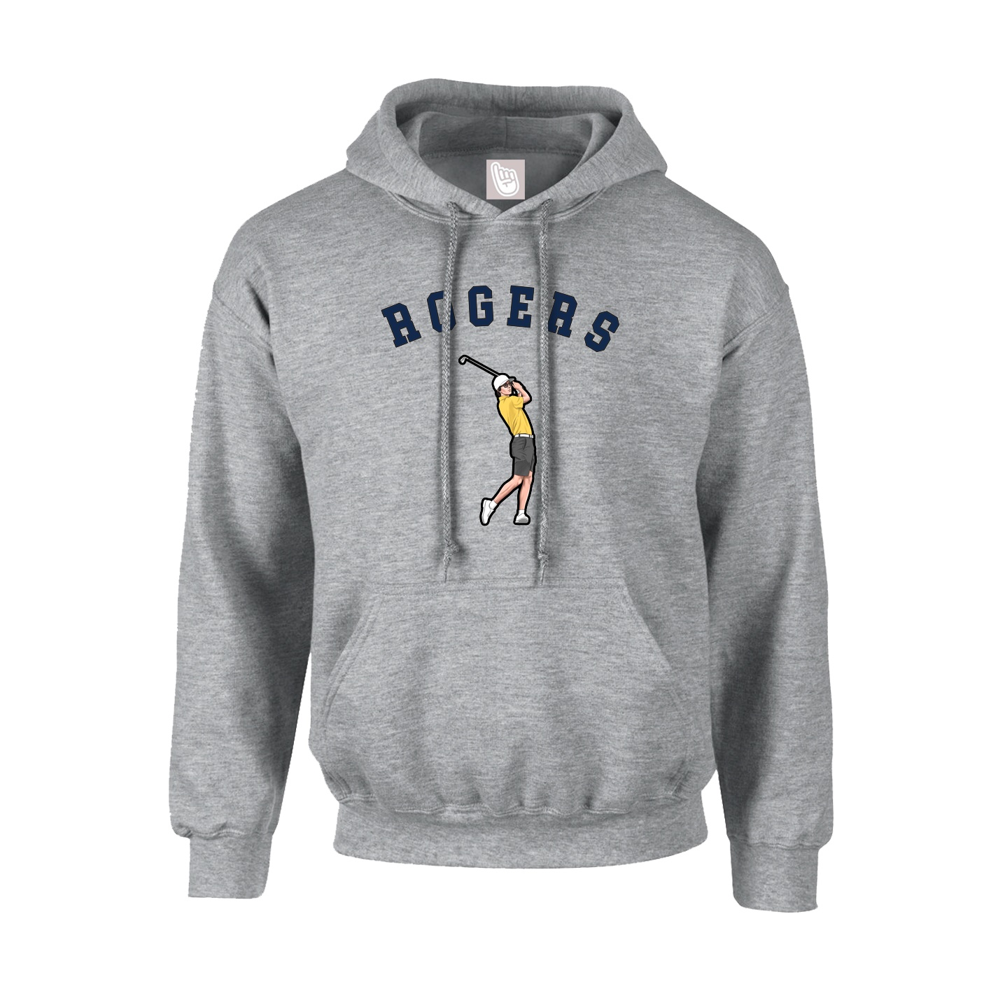 Hoodie — Shirsey Arch in Grey