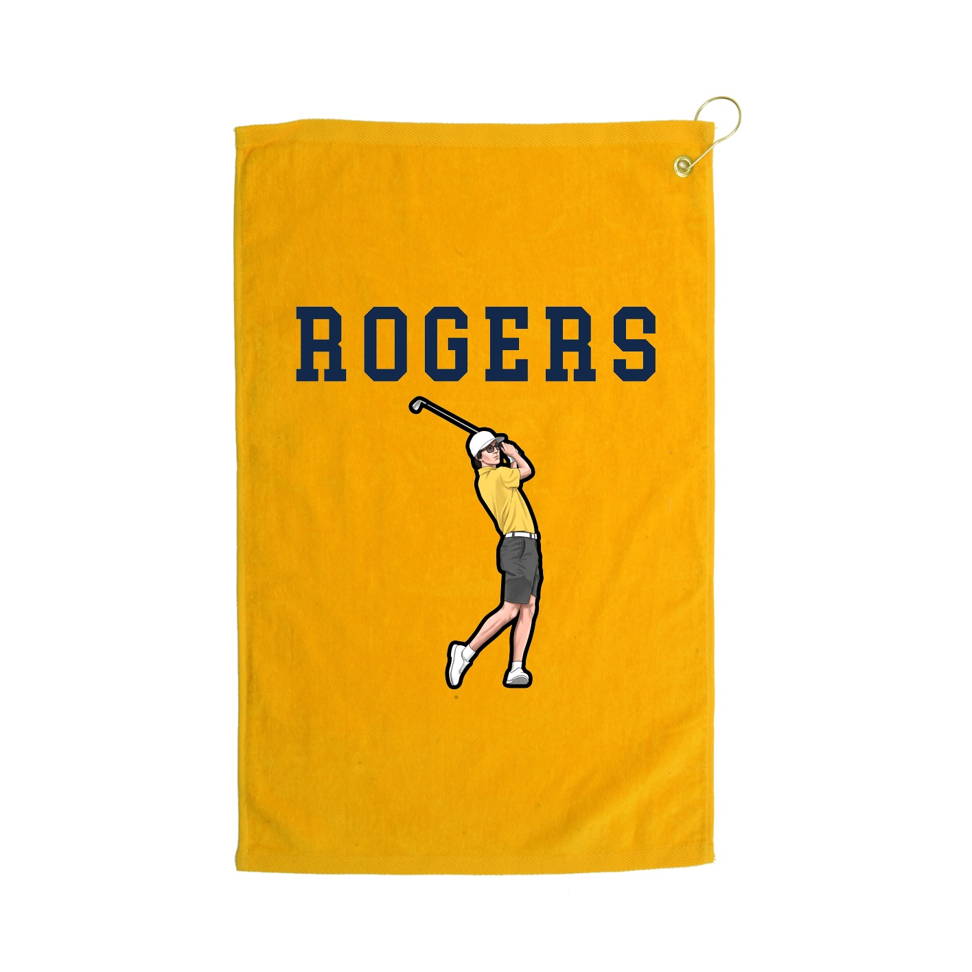 Golf Towel — Shirsey in Gold