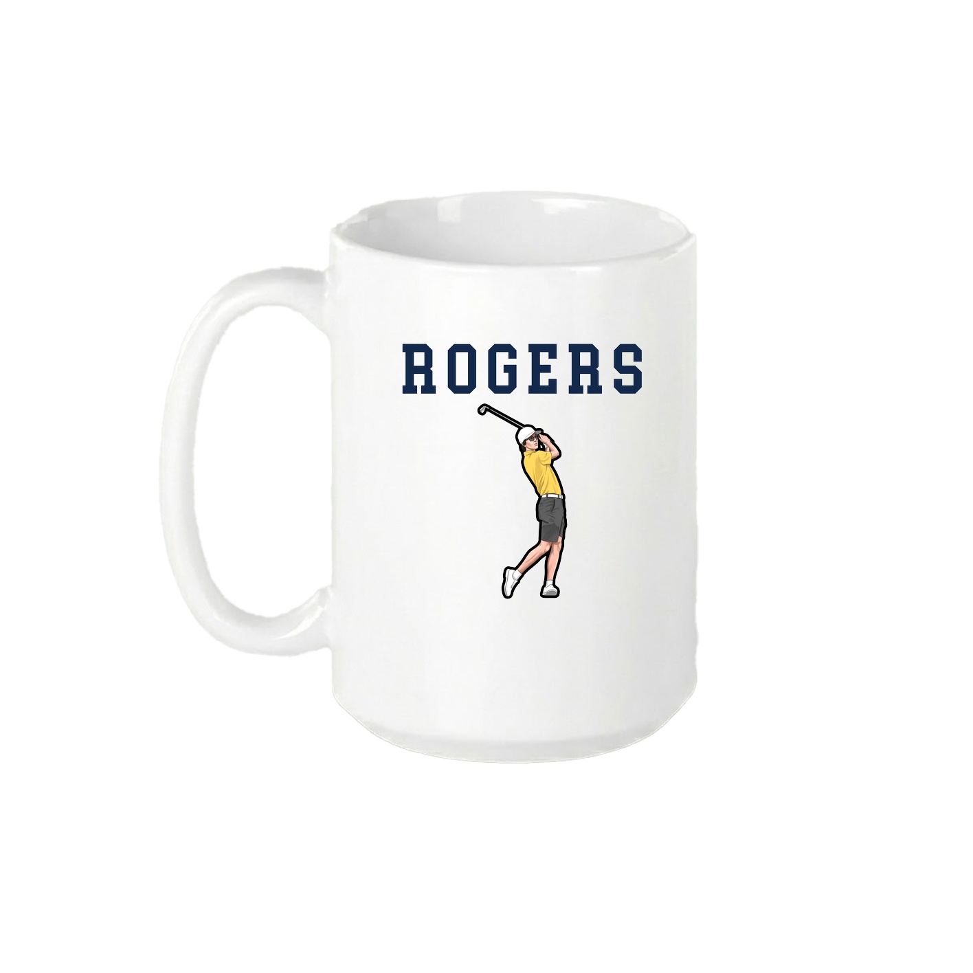 15oz Coffee Mug — Shirsey in White