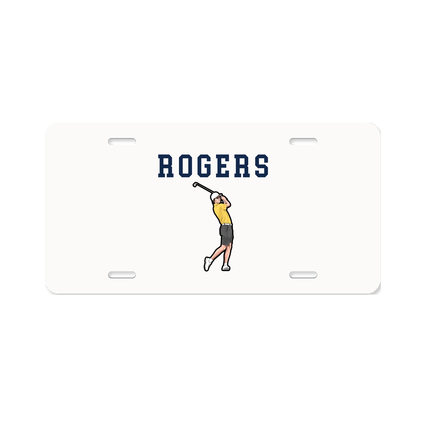 License Plate — Shirsey in Classic