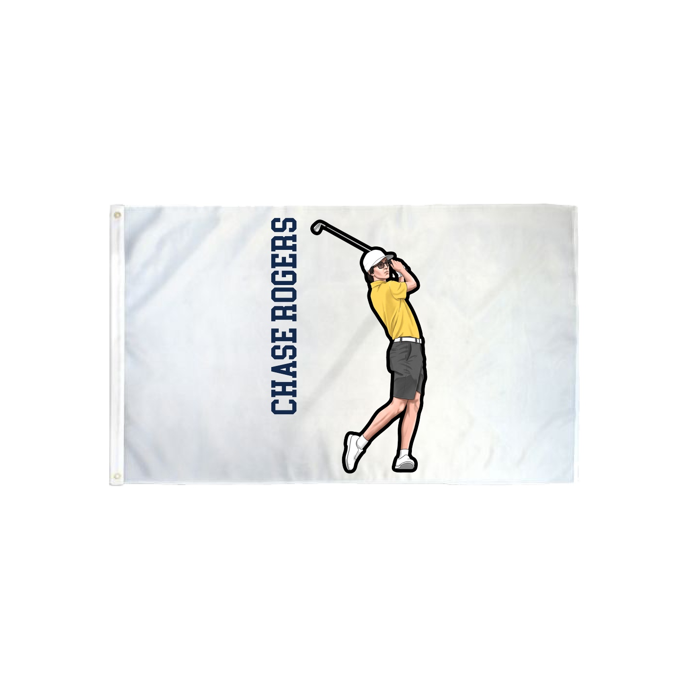 3x5 Flag — Name Vertical in Classic