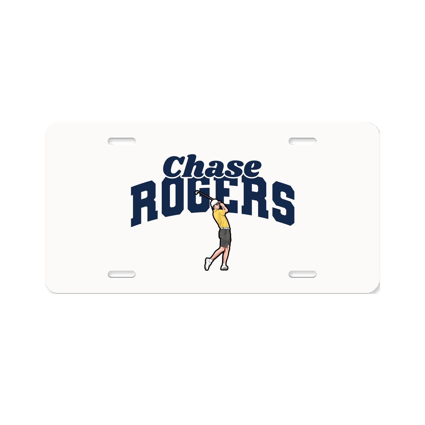 License Plate — Signature Arch in Classic