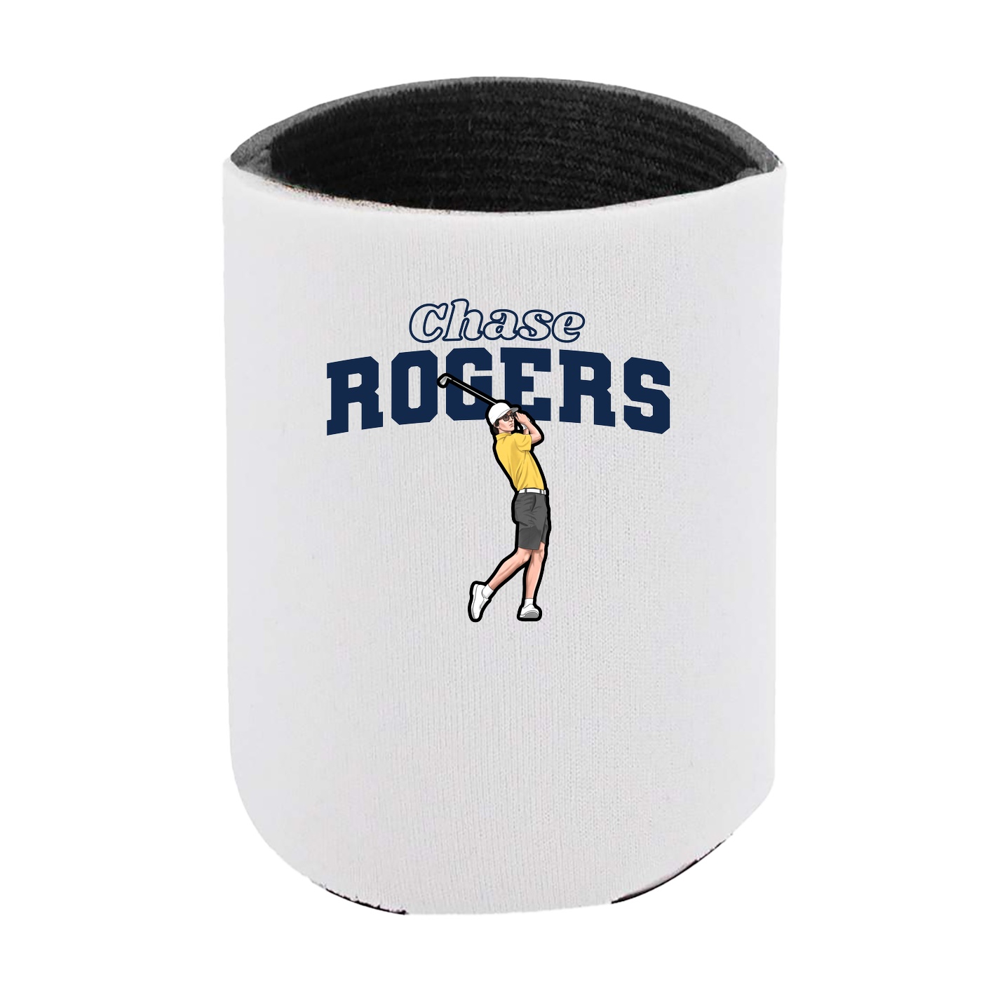 Can Holder — Name Arch in White