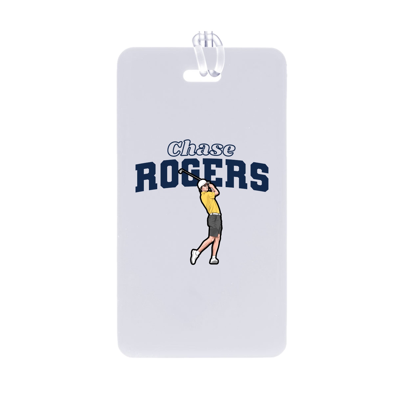 Bag Tag — Name Arch in Classic