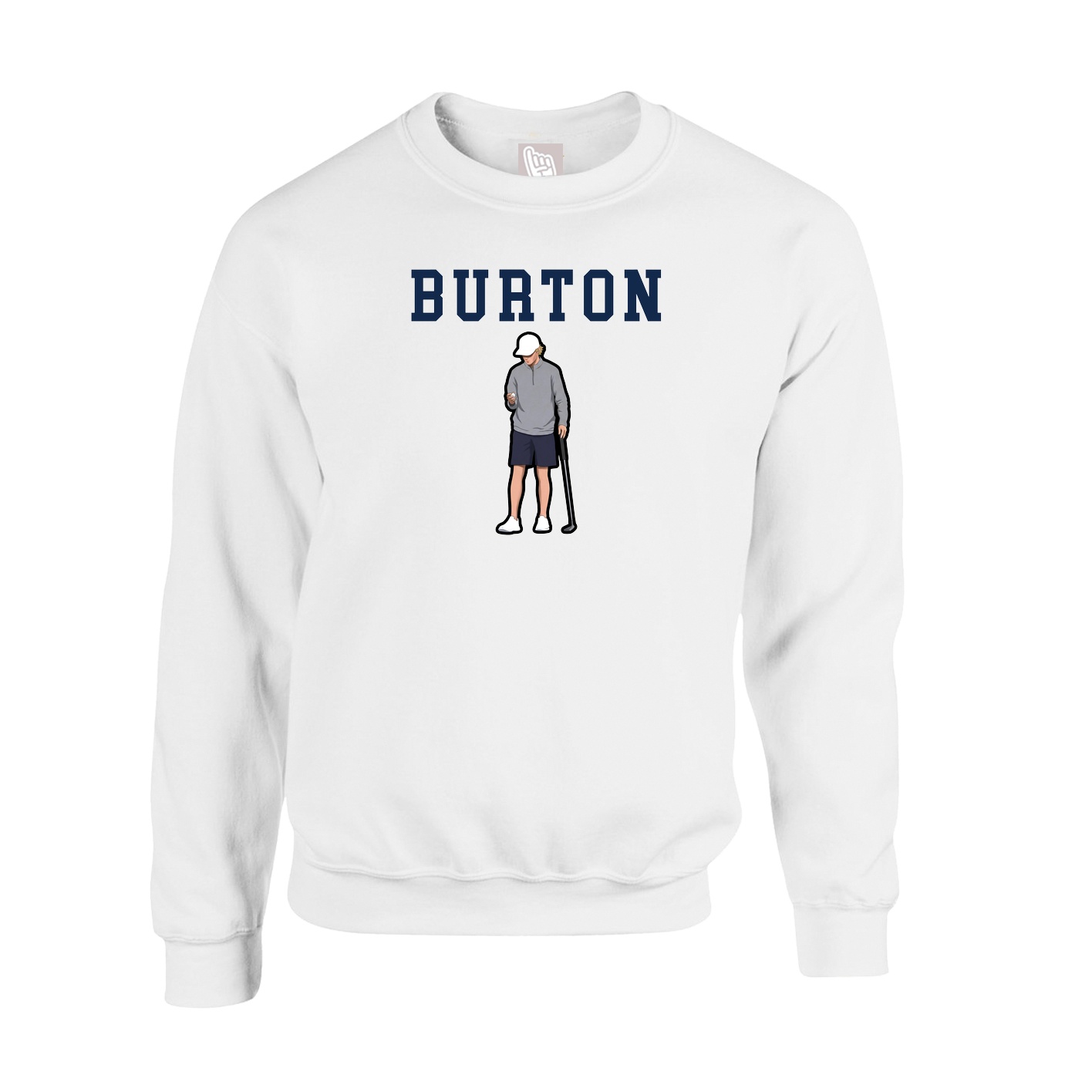 Fleece Crew — Shirsey in White