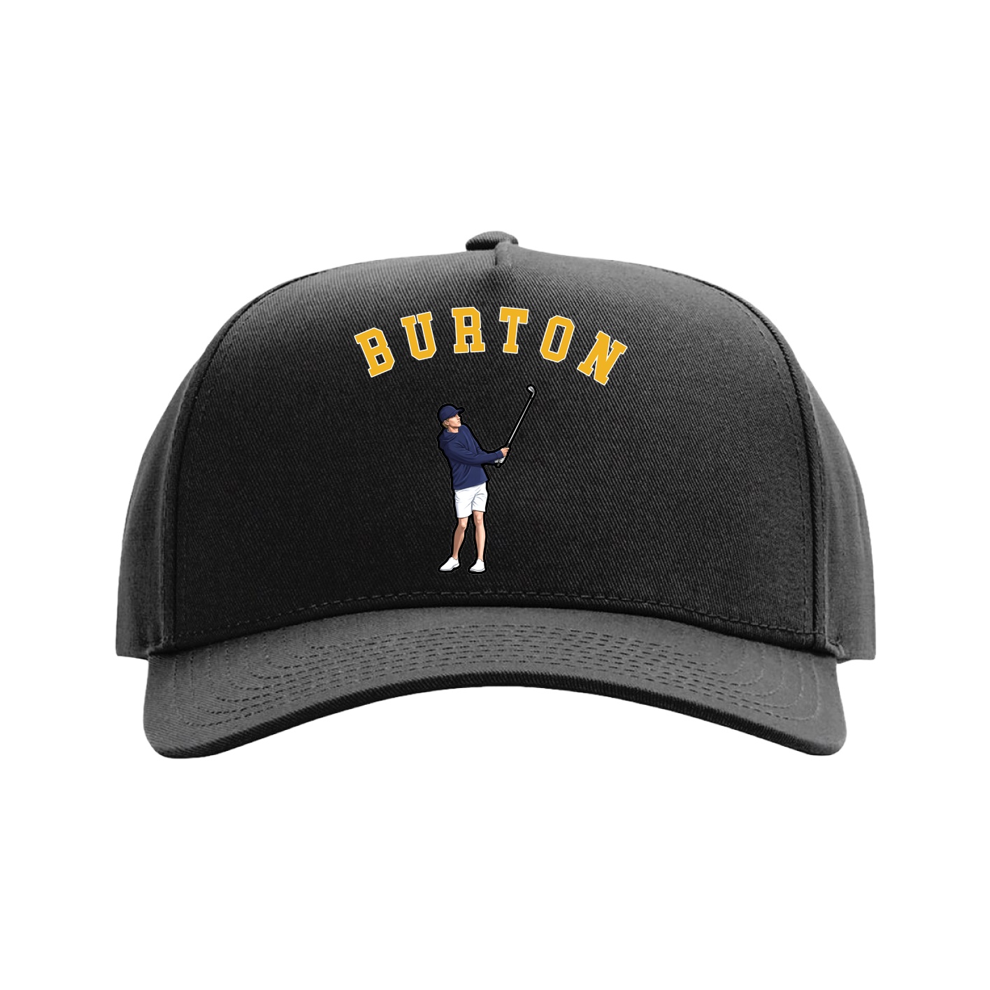 Full Fabric Five-Panel Champ Cap