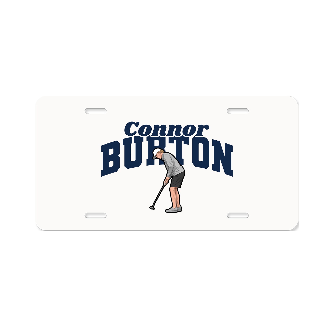 License Plate — Signature Arch in Classic