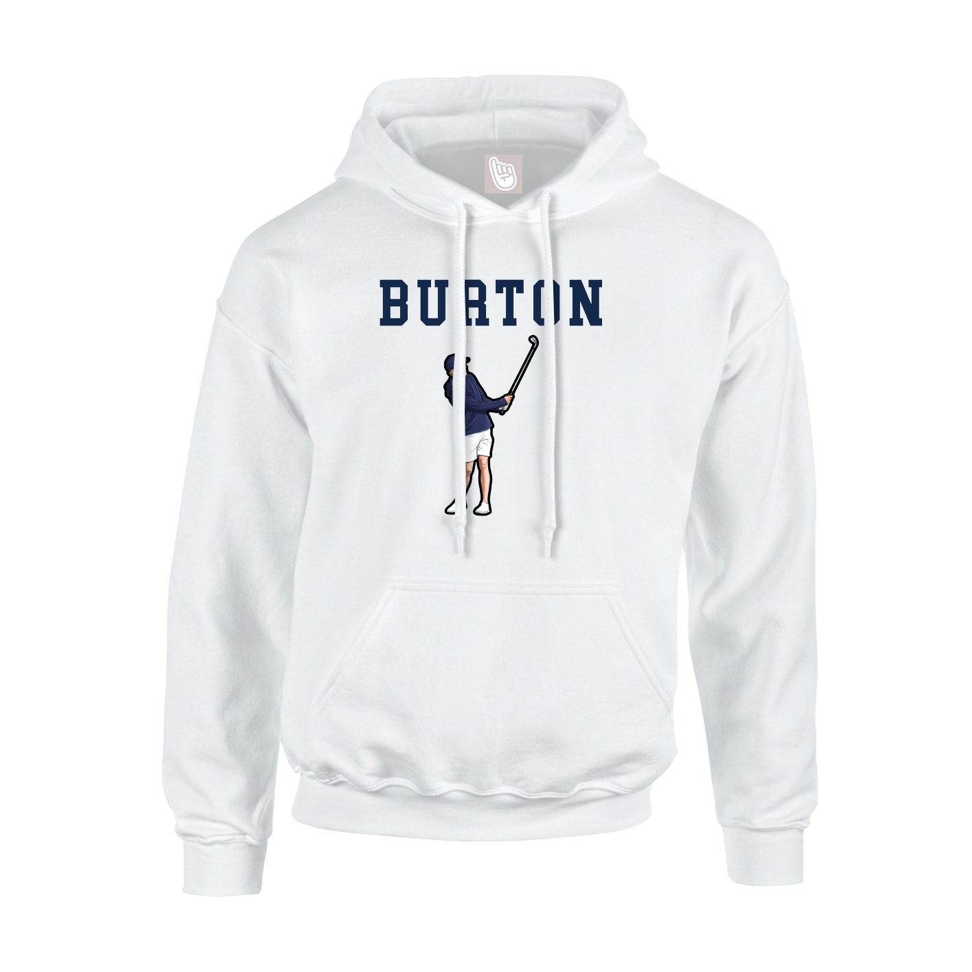 Hoodie — Shirsey in White