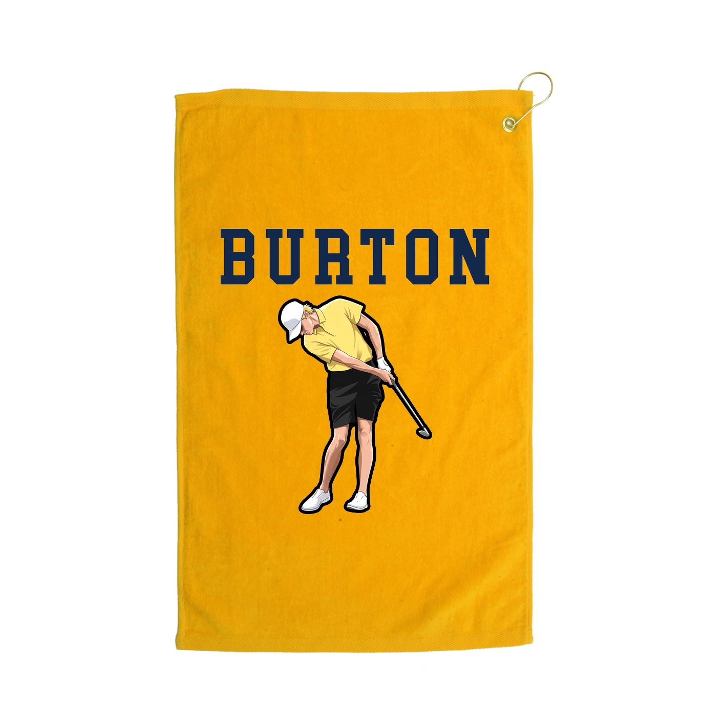 Golf Towel — Shirsey in Gold