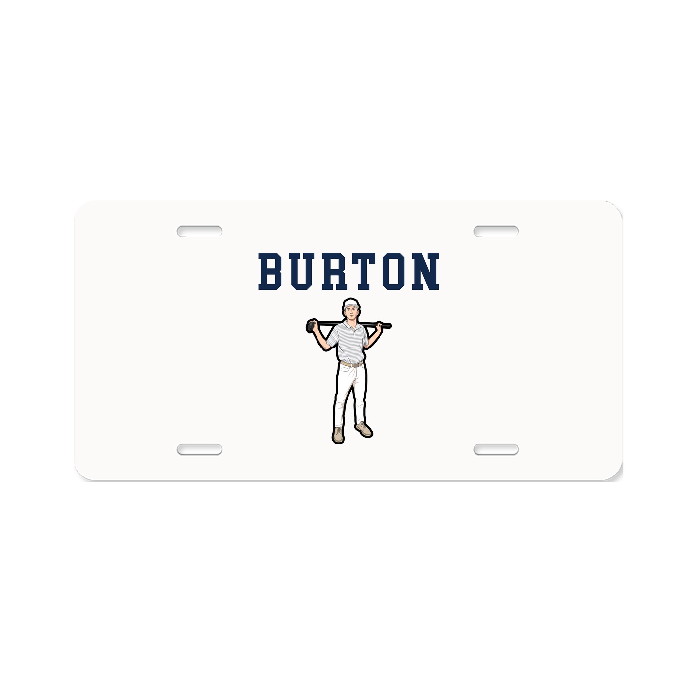 License Plate — Shirsey in Classic