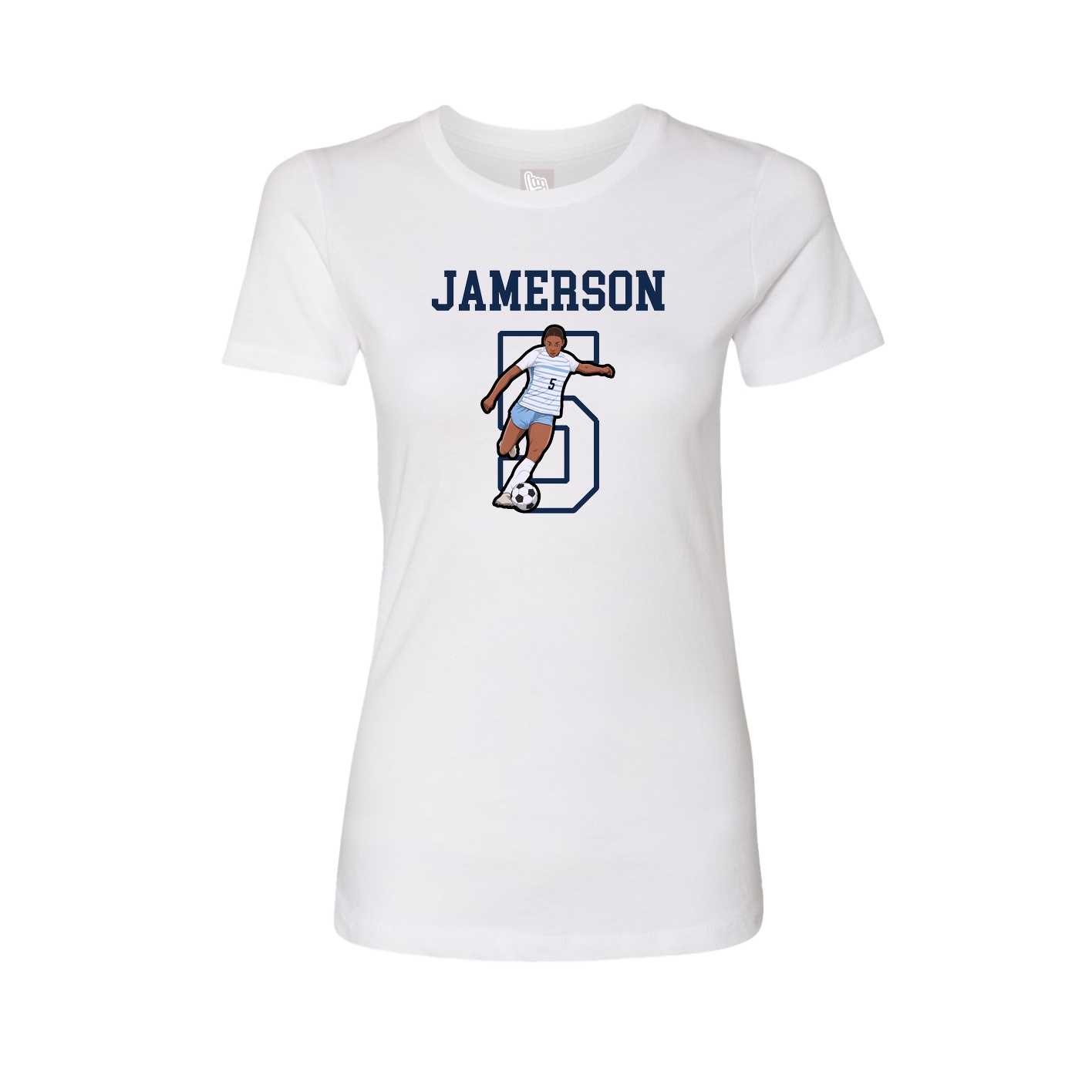 Fitted Women's Tee — Shirsey in White
