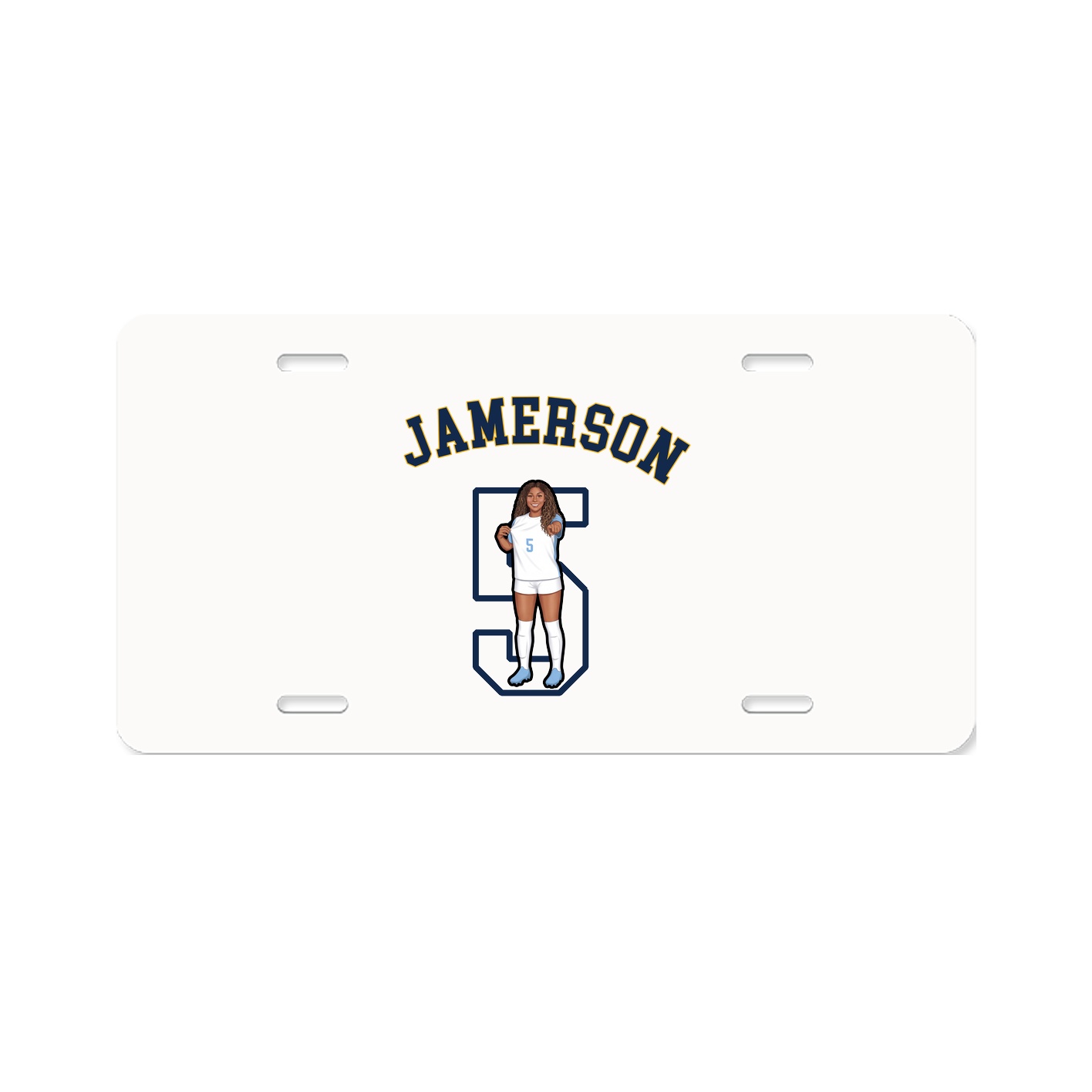 License Plate — Shirsey Arch in Classic