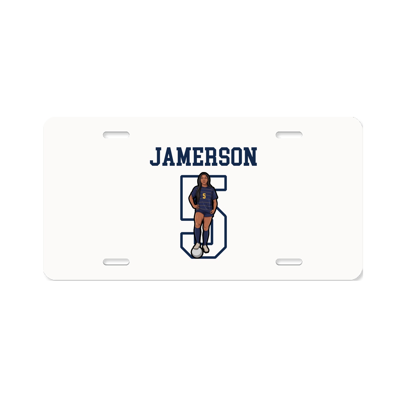 License Plate — Shirsey in Classic
