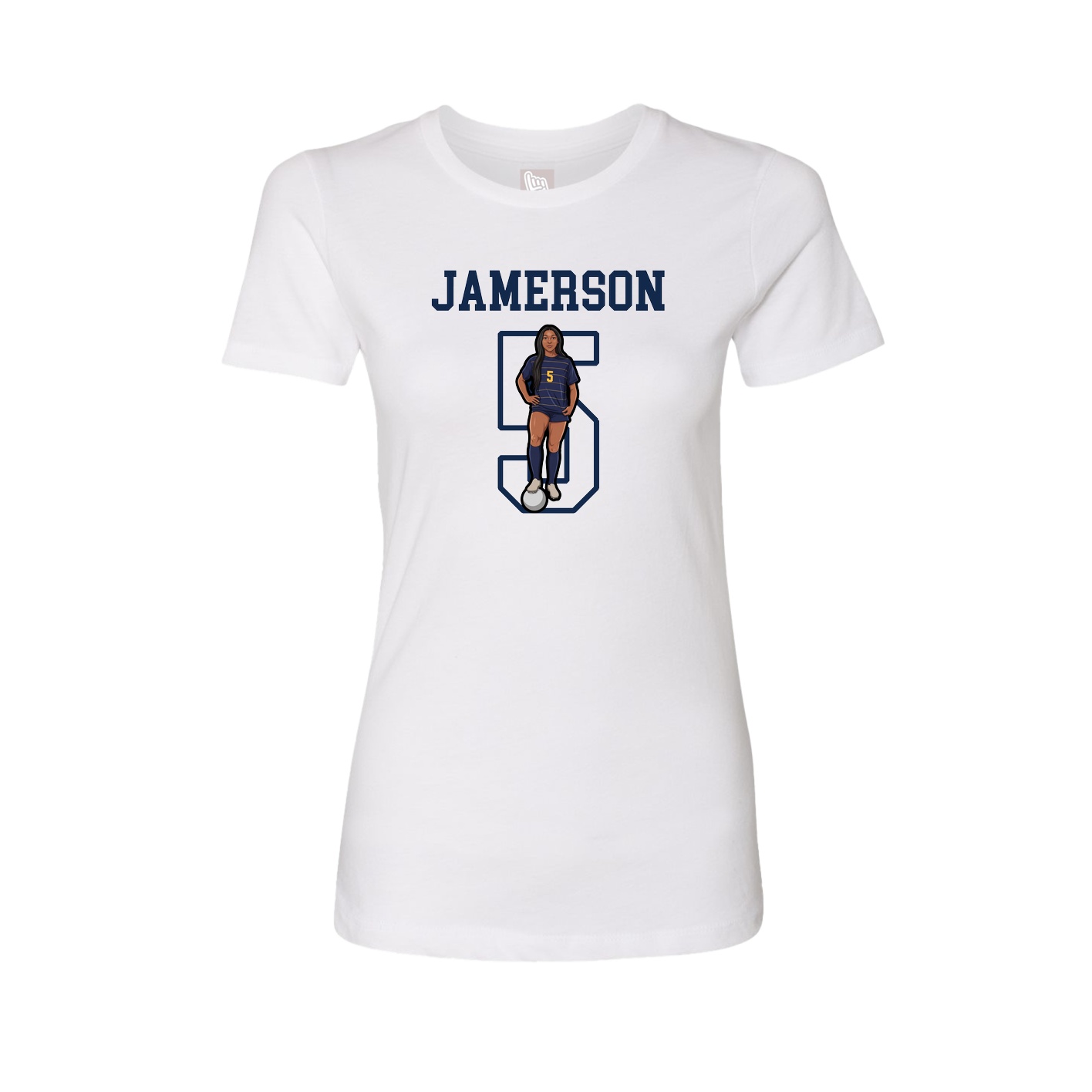 Fitted Women's Tee — Shirsey in White