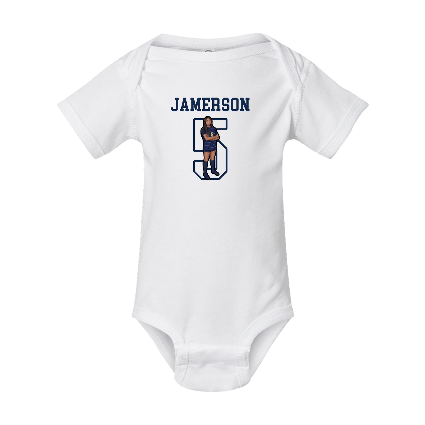 Baby Onesie — Shirsey in White