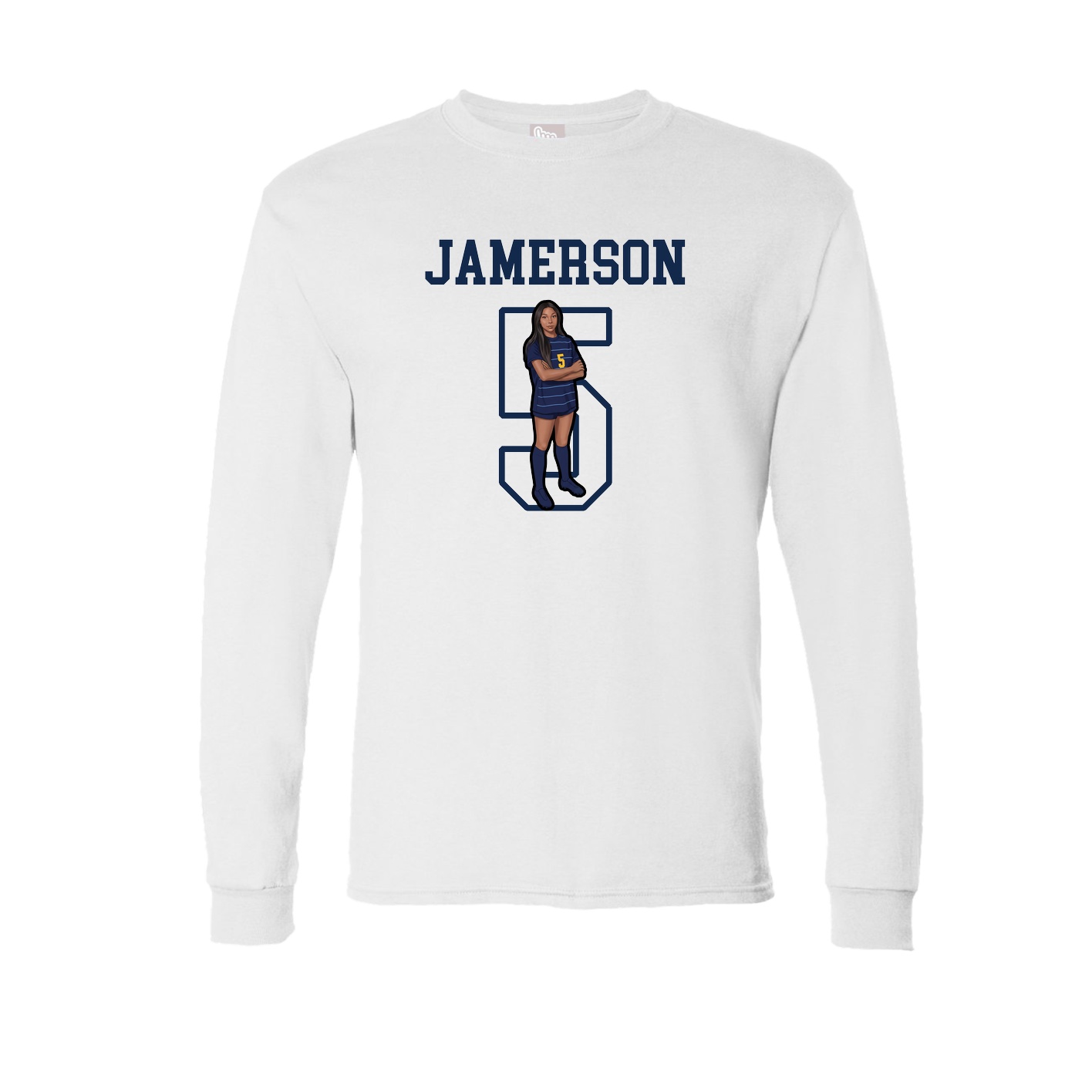 Long Sleeve Tee — Shirsey in White