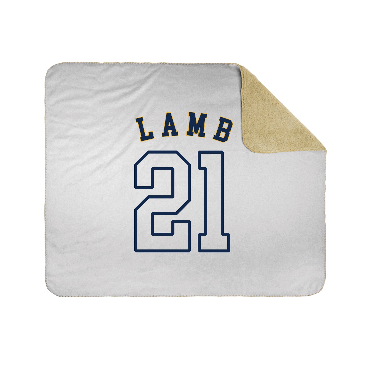 Throw Blanket — Shirsey Arch in White