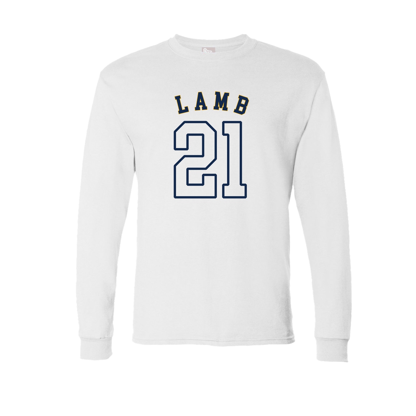 Long Sleeve Tee — Shirsey Arch in White